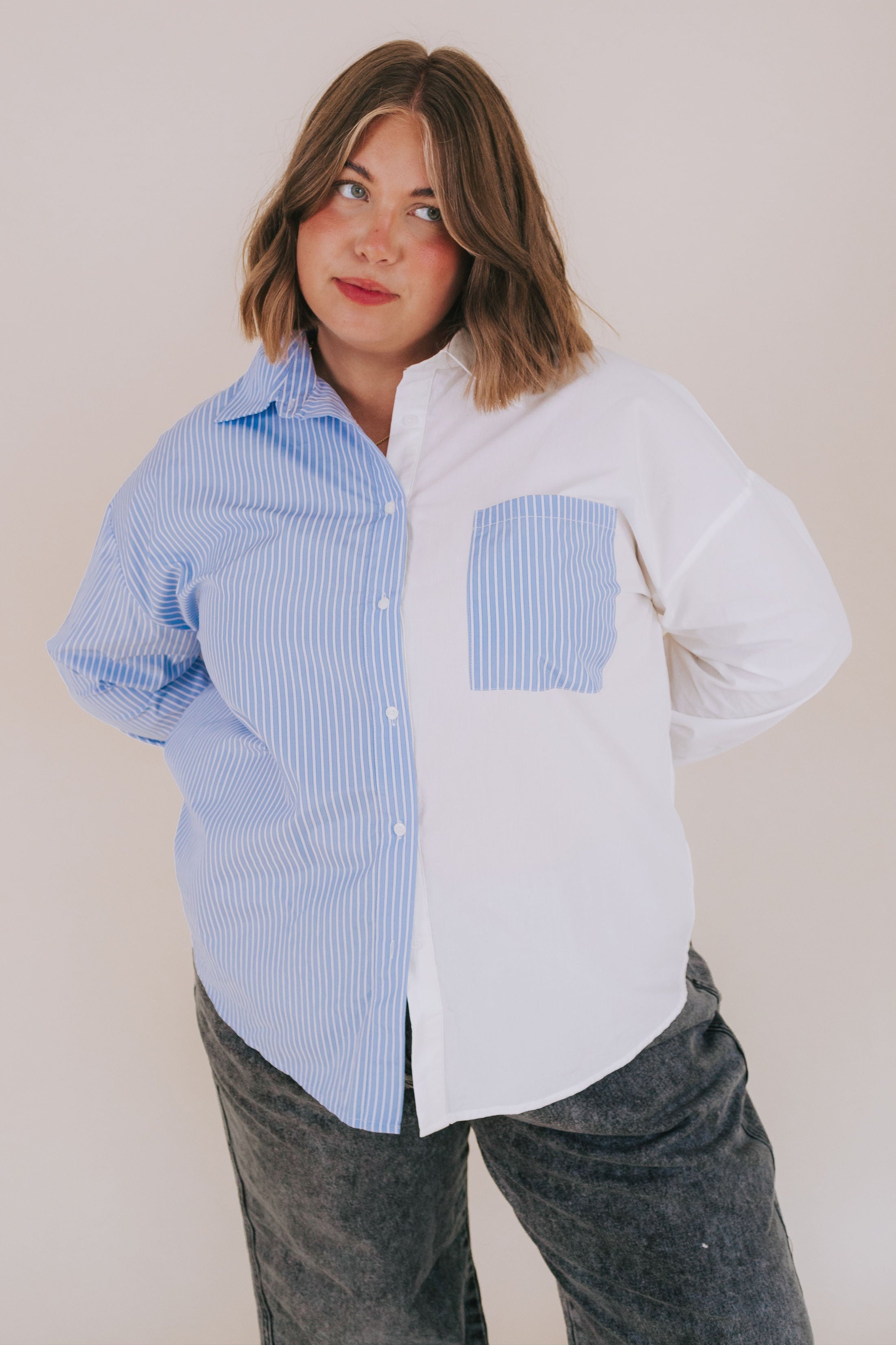 PLUS SIZE - Take Your Shot Top