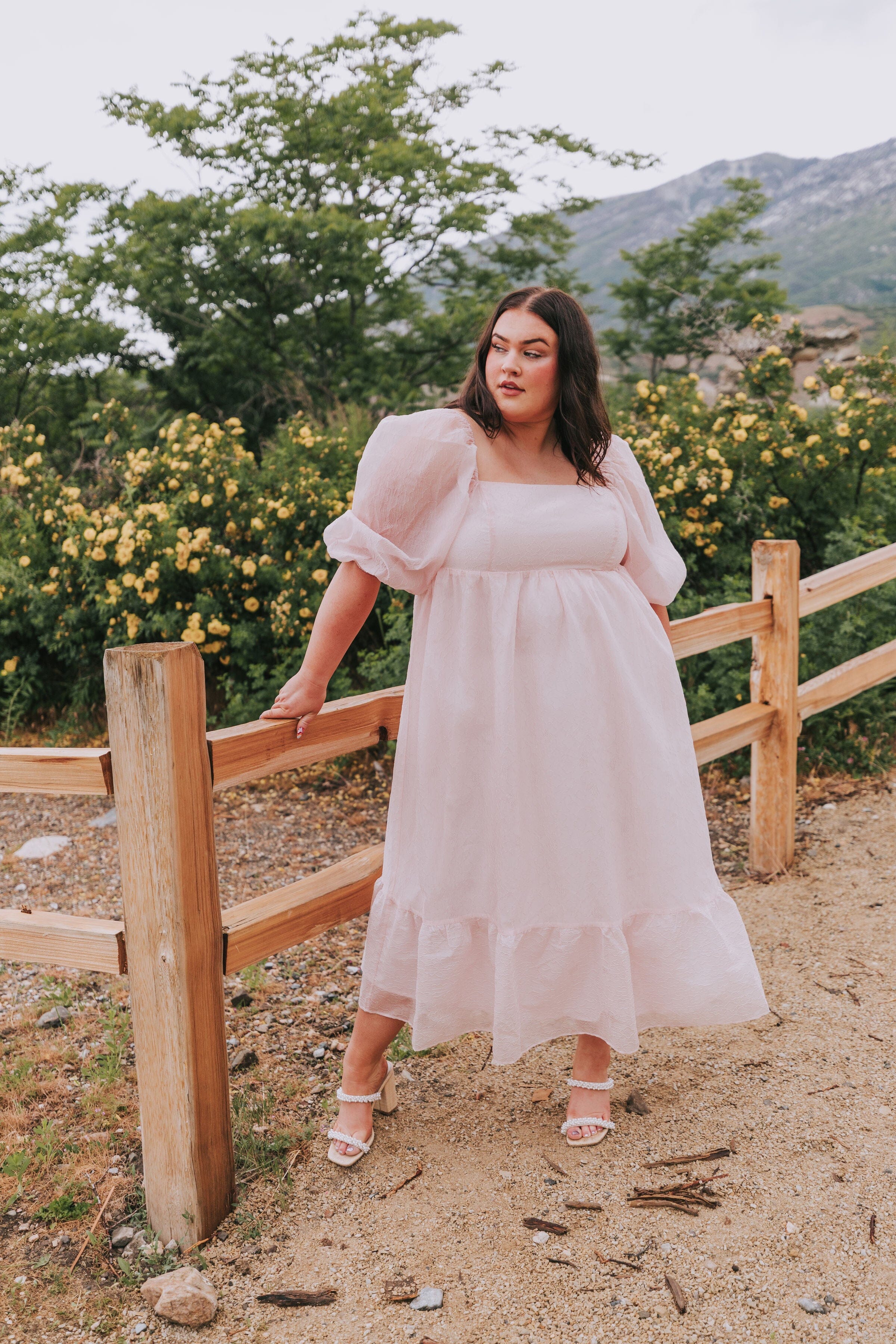 EXCLUSIVE - At First Blush Dress