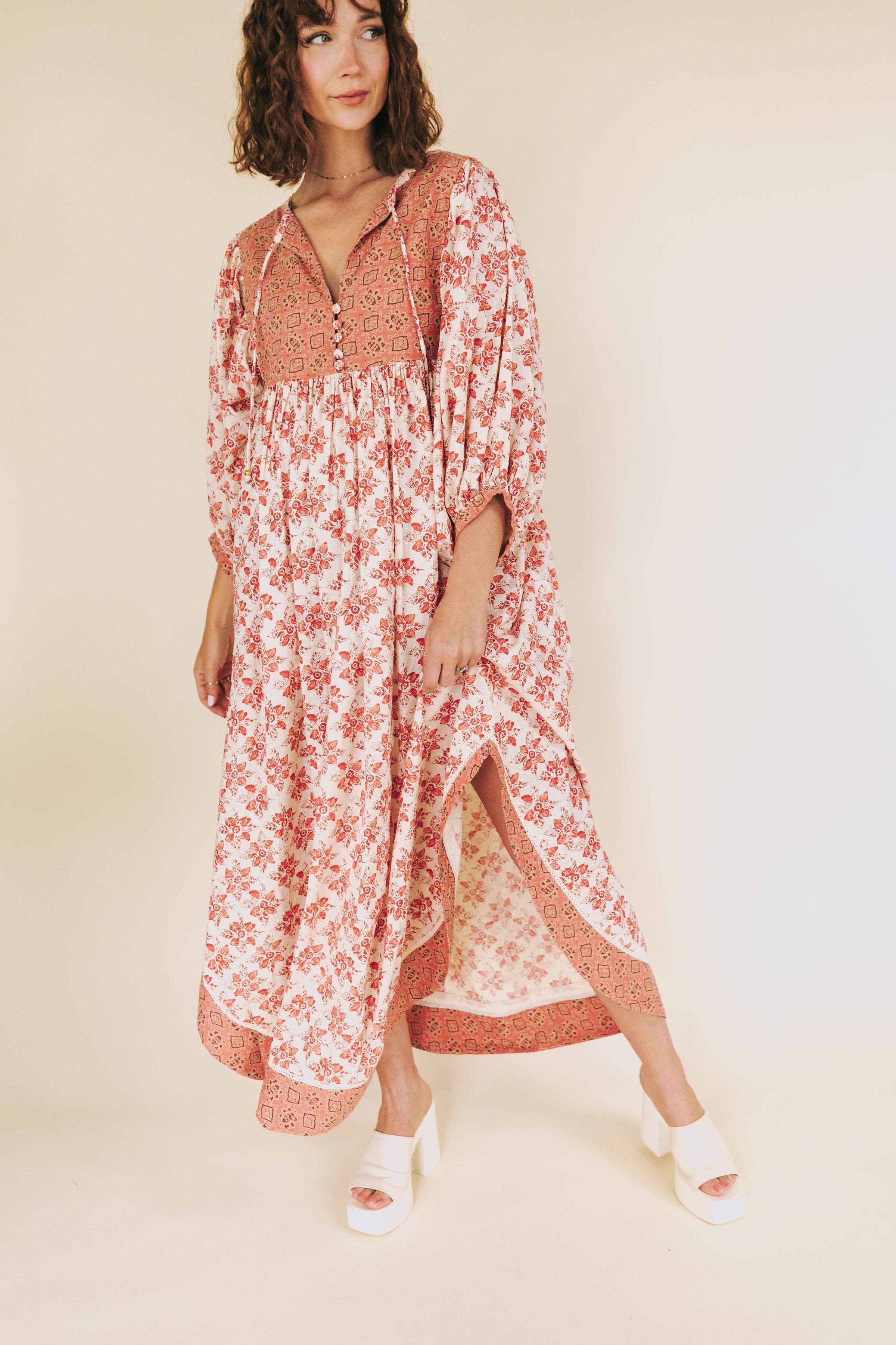 FREE PEOPLE - Hazy Maisy Maxi Dress