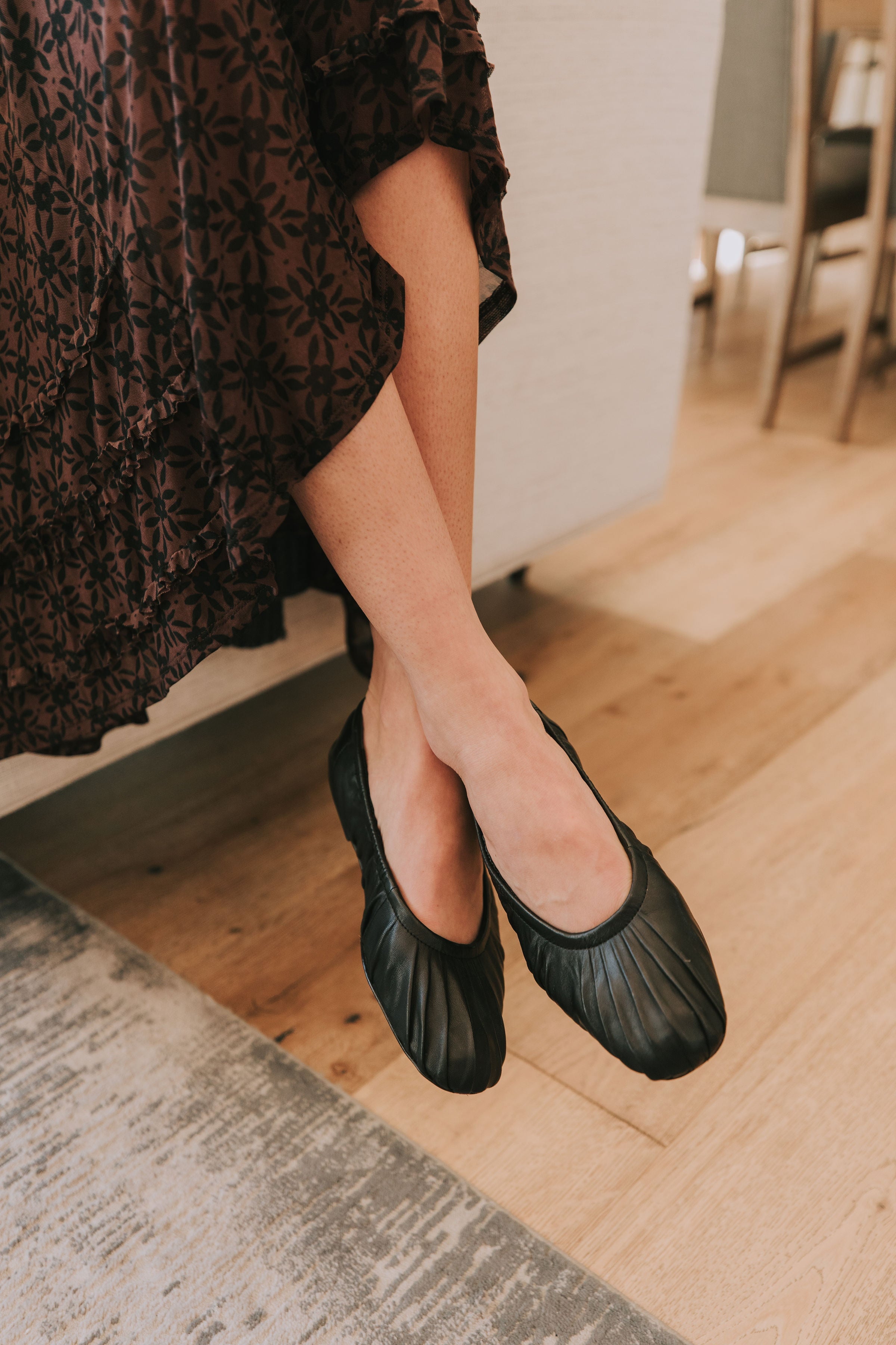 FREE PEOPLE - Cara Ballet Flat by Free People in Black