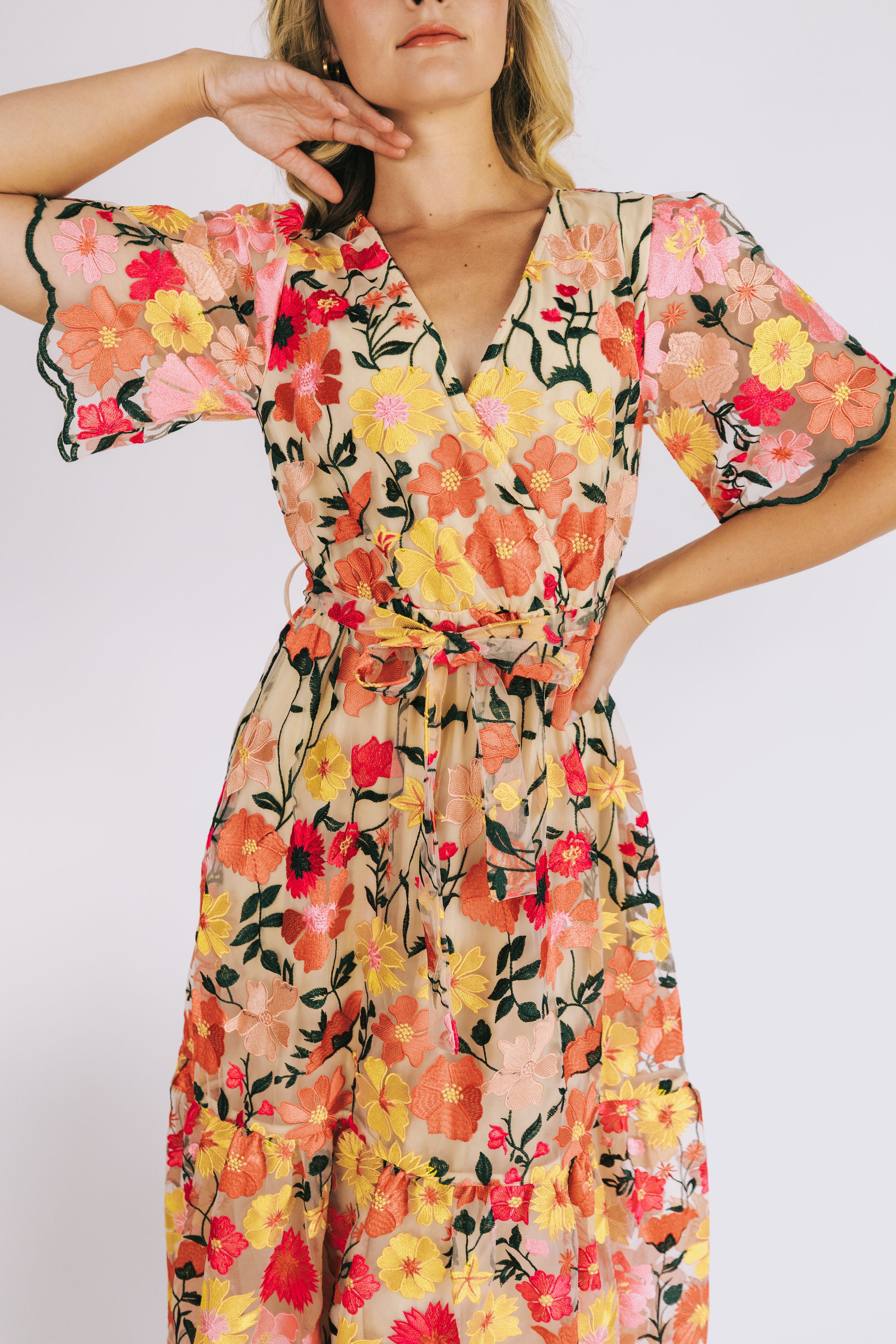 ONE LOVED BABE - In Full Bloom Dress