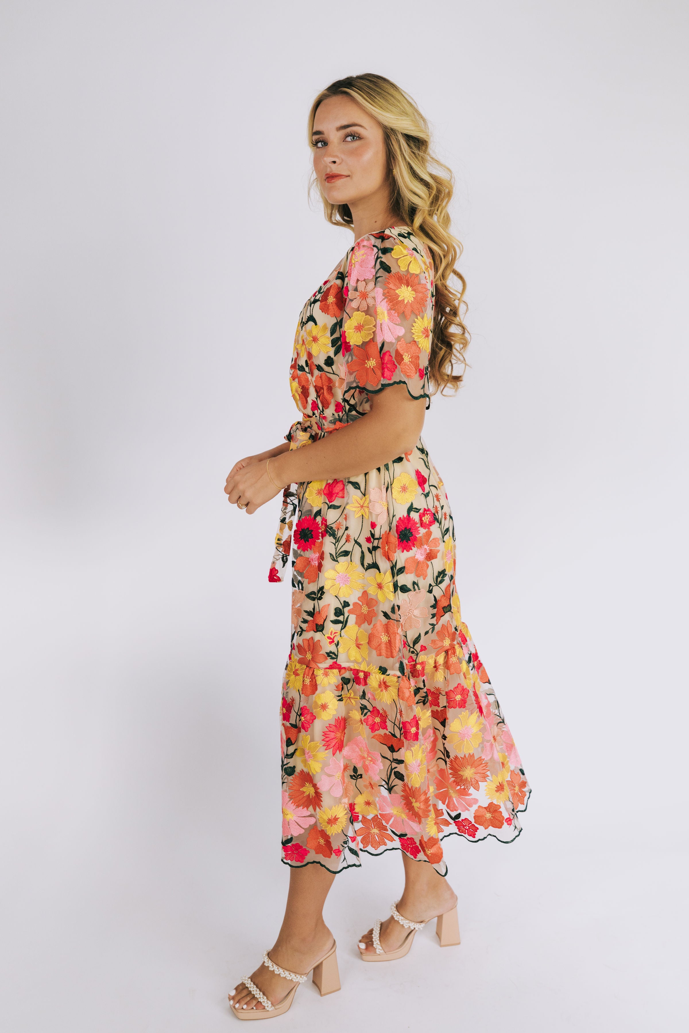ONE LOVED BABE - In Full Bloom Dress