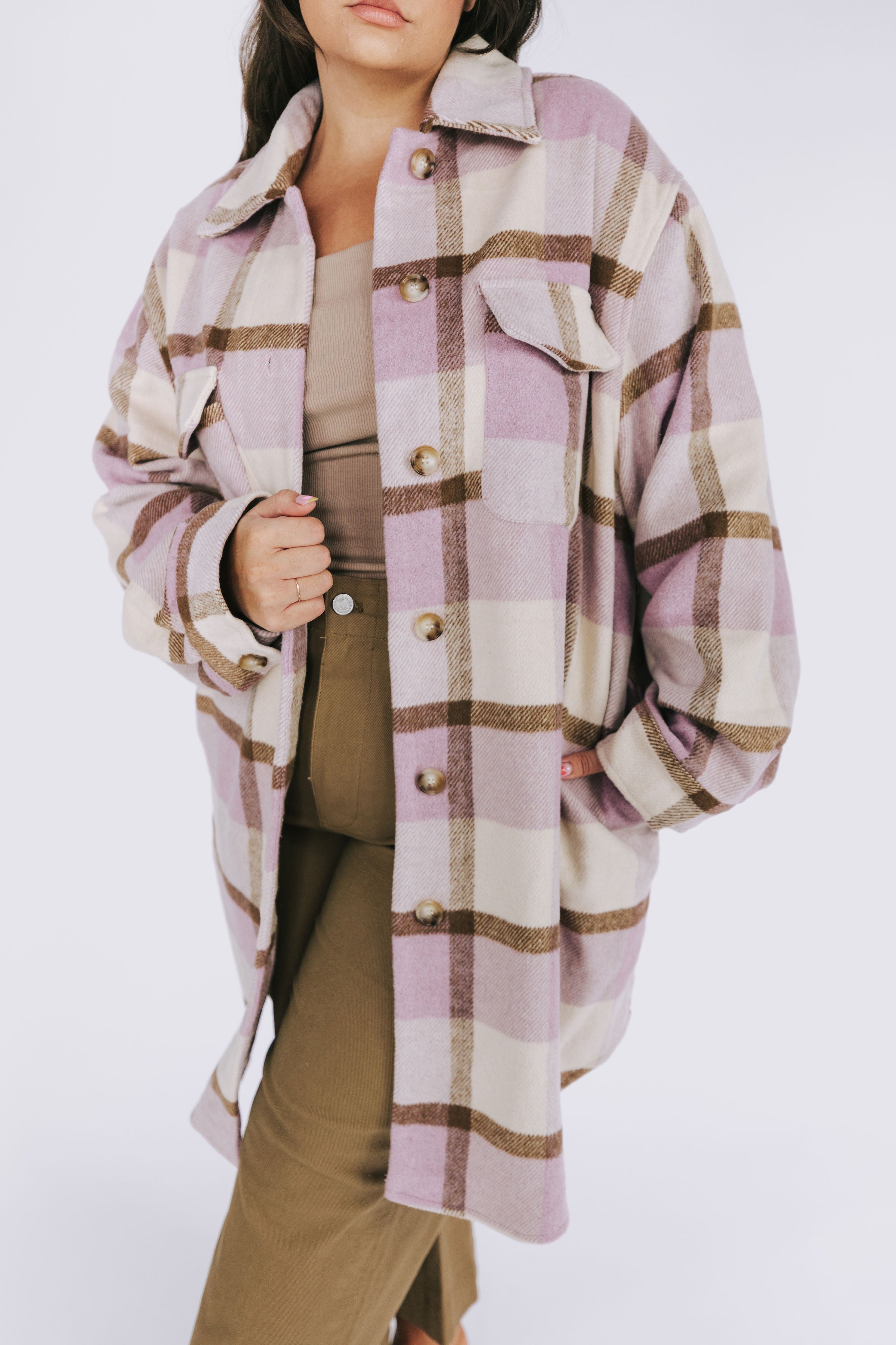 ONE LOVED BABE - Everywhere I Go Shacket