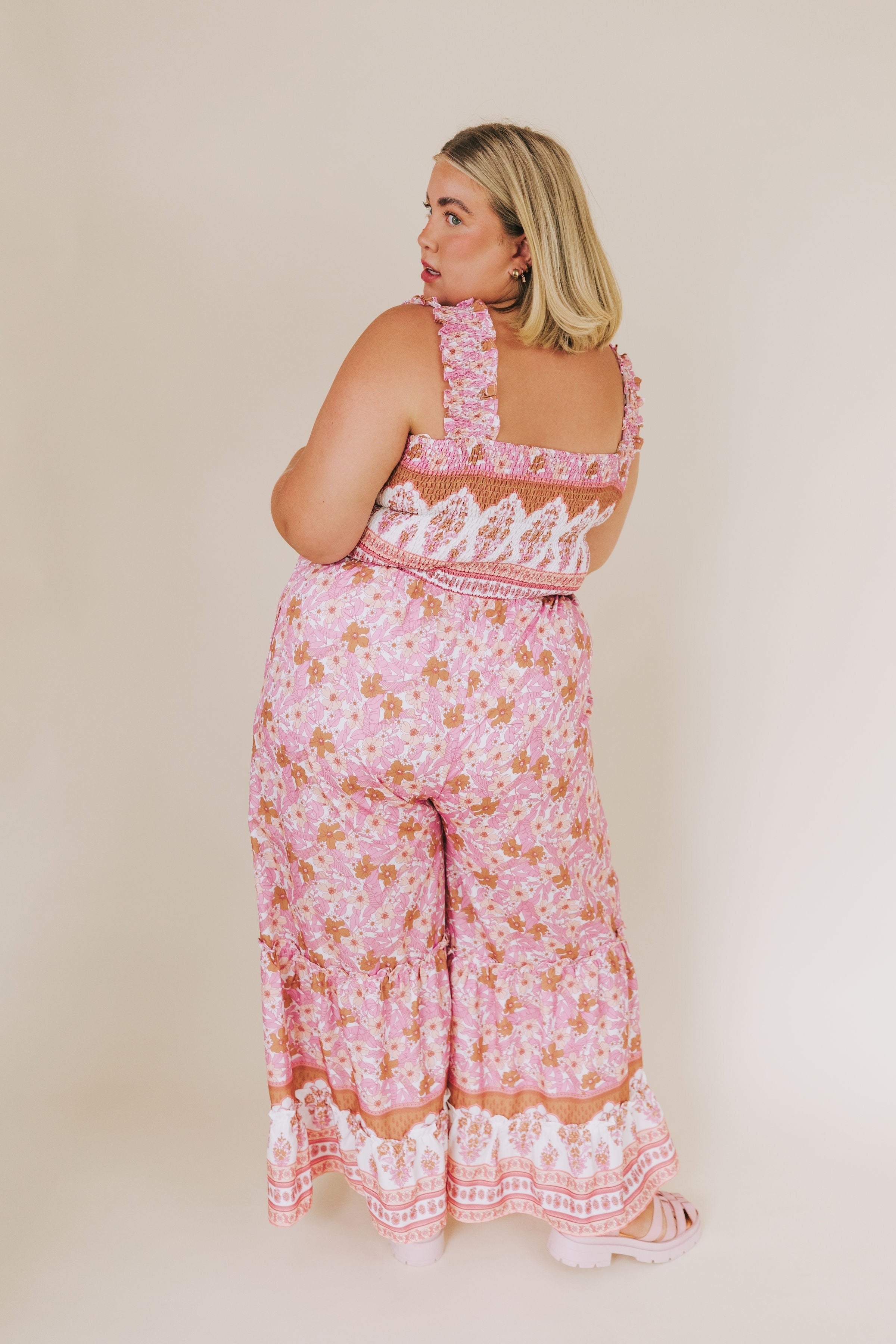 PLUS SIZE - Time Marches On Jumpsuit