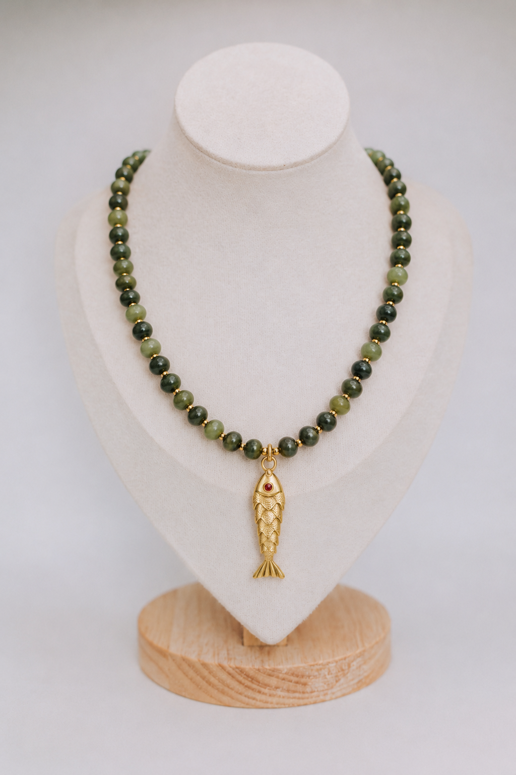 Kiss Me Twice Fish Necklace