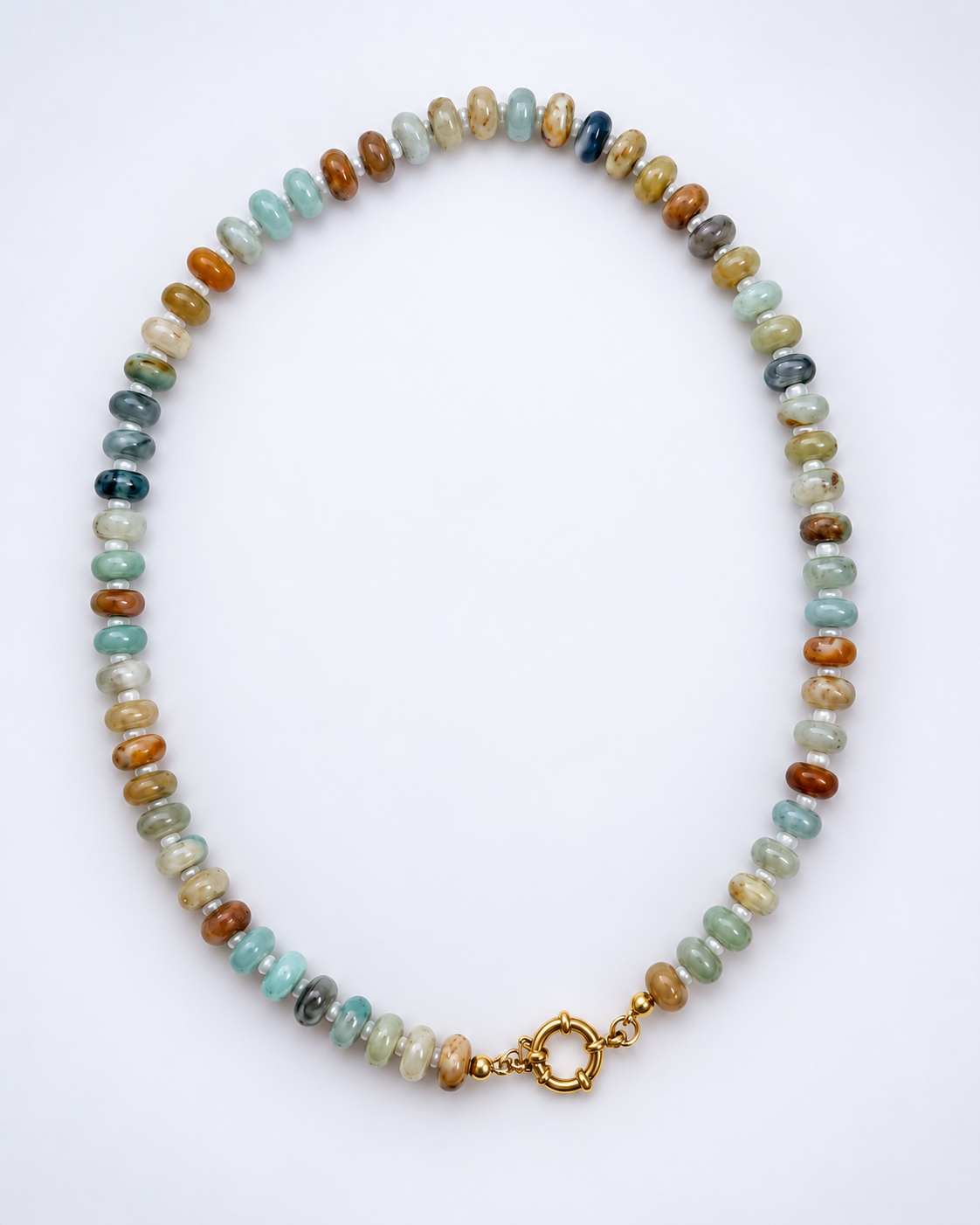 Love You More Beaded Necklace