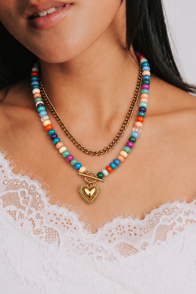 Pretty Little Secret Heart Necklace
