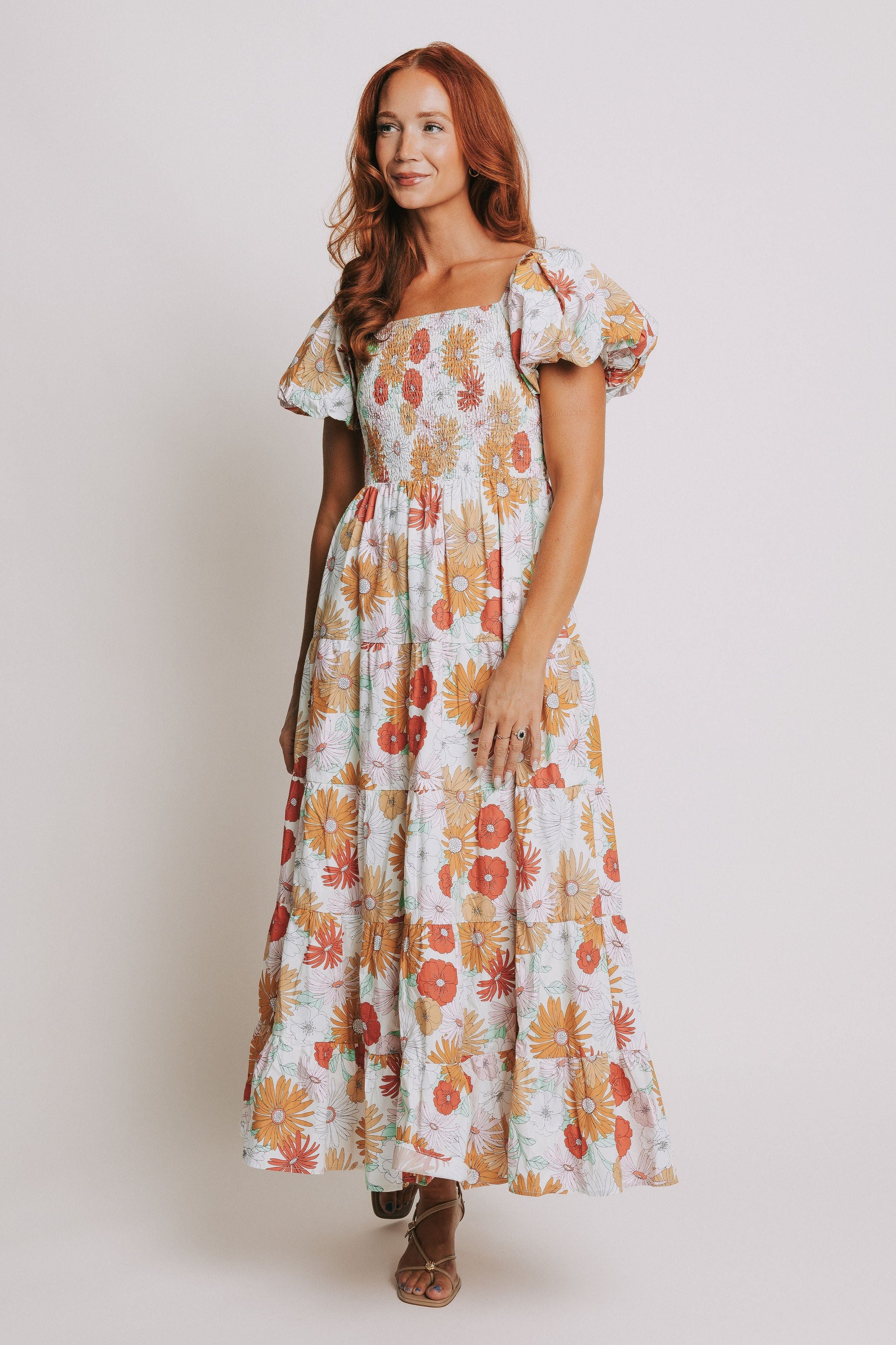 Flowing Flowers Dress