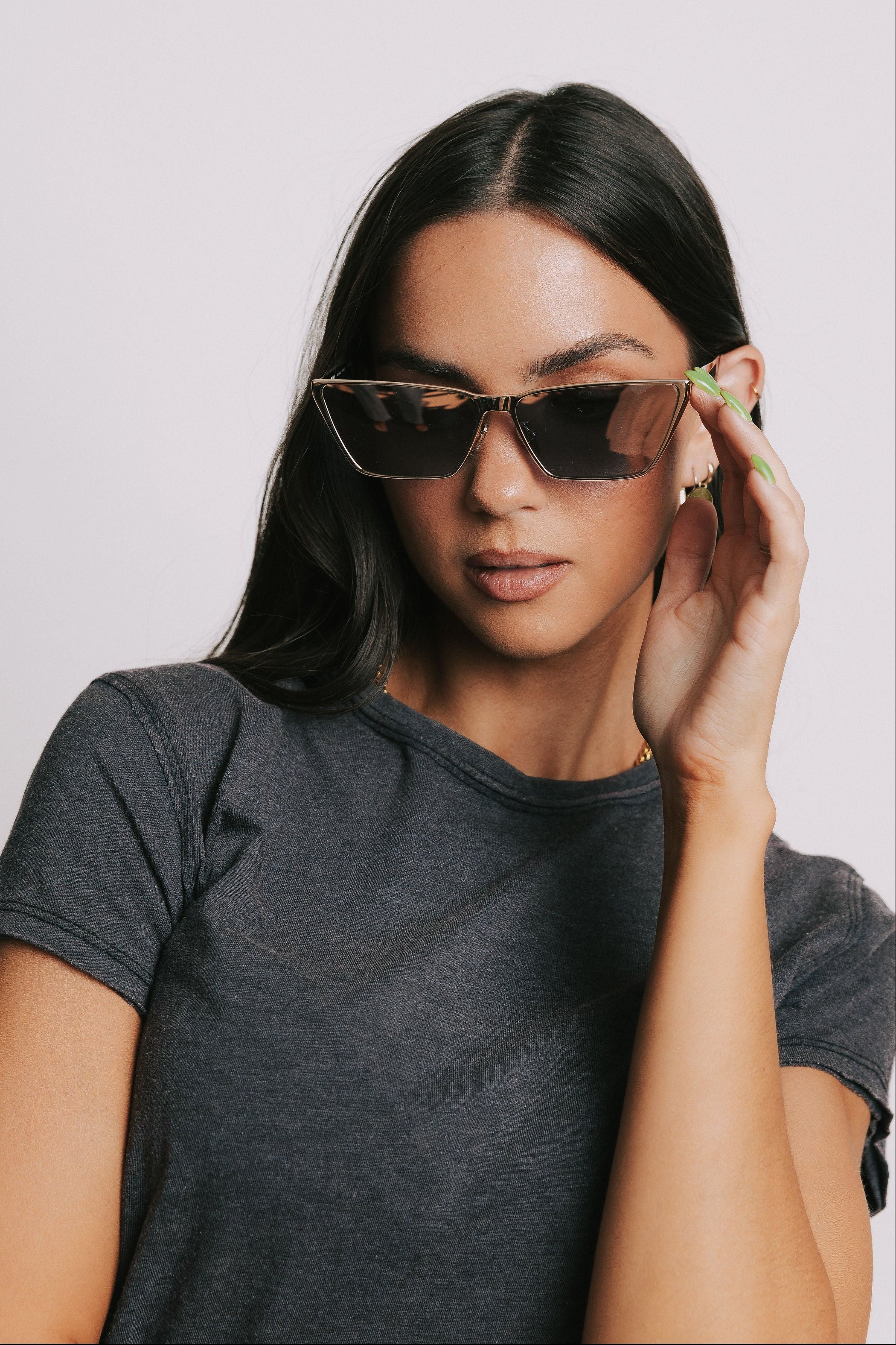 QUAY - Bad Habit Adorned Sunglasses