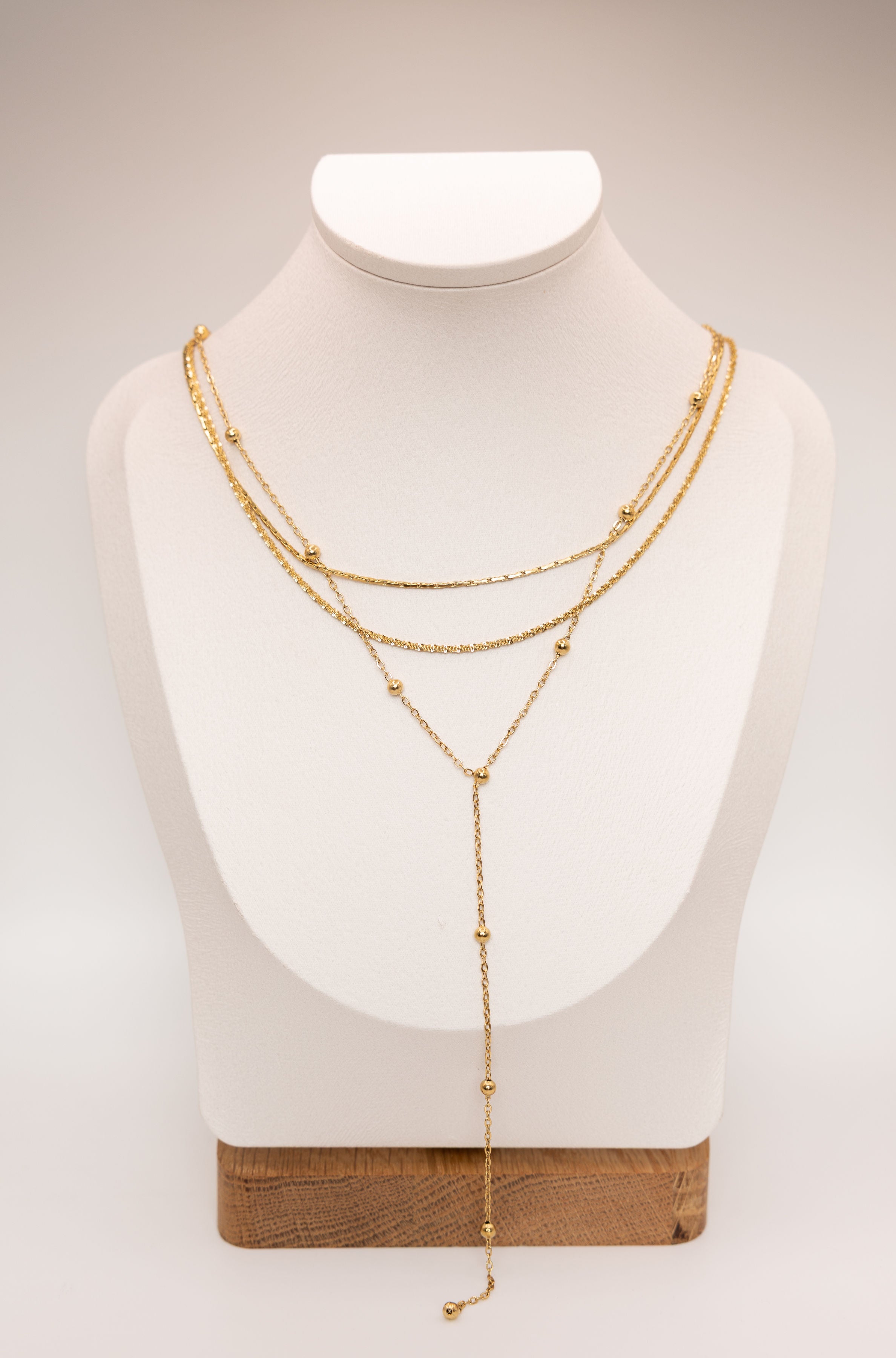Uptown Vibes Necklace - 18K Gold Plated