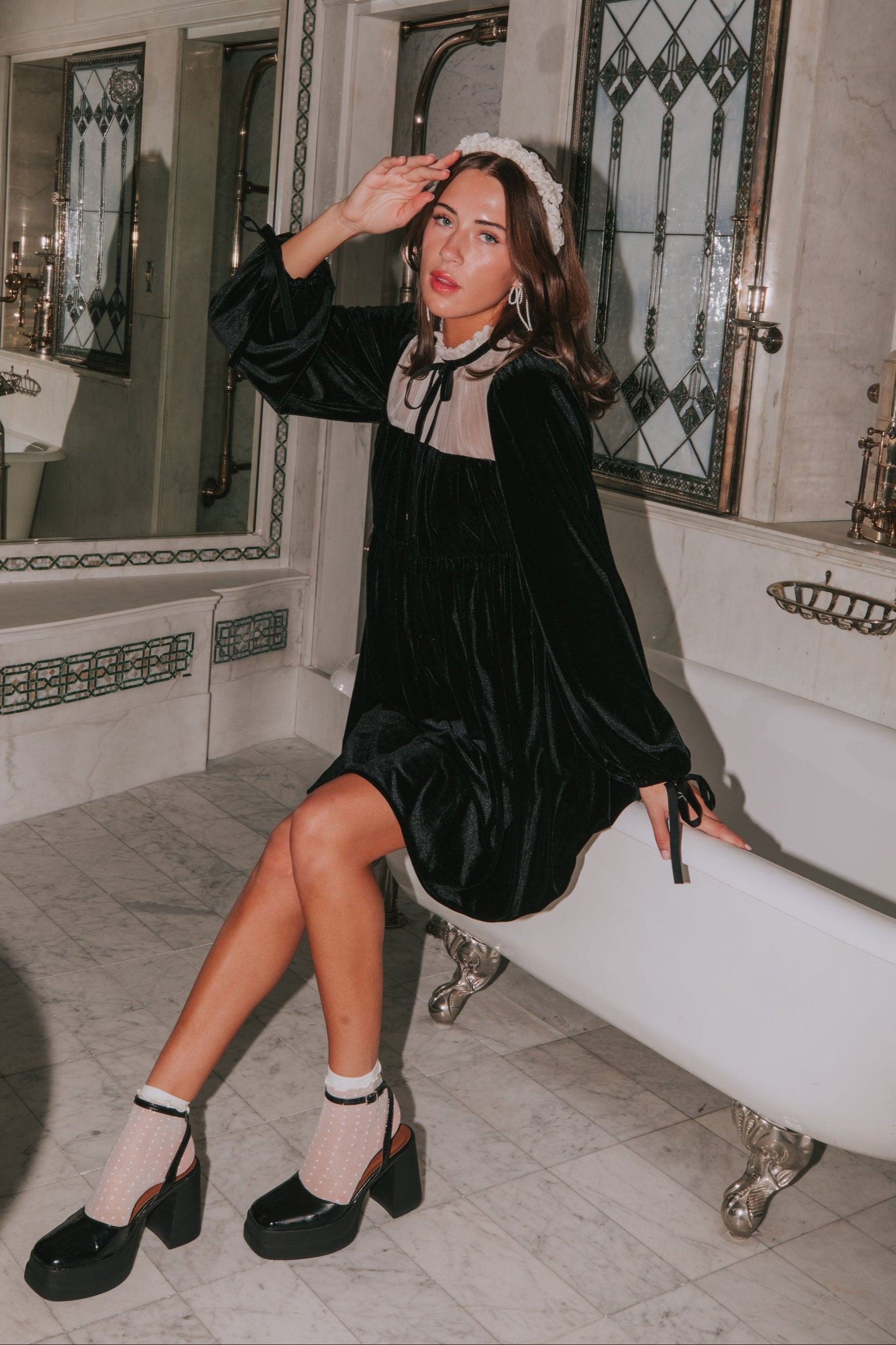 EXCLUSIVE - Enchanted Night Dress 2XL / Black EXCLUSIVE - Enchanted Night Dress 2XL / Black