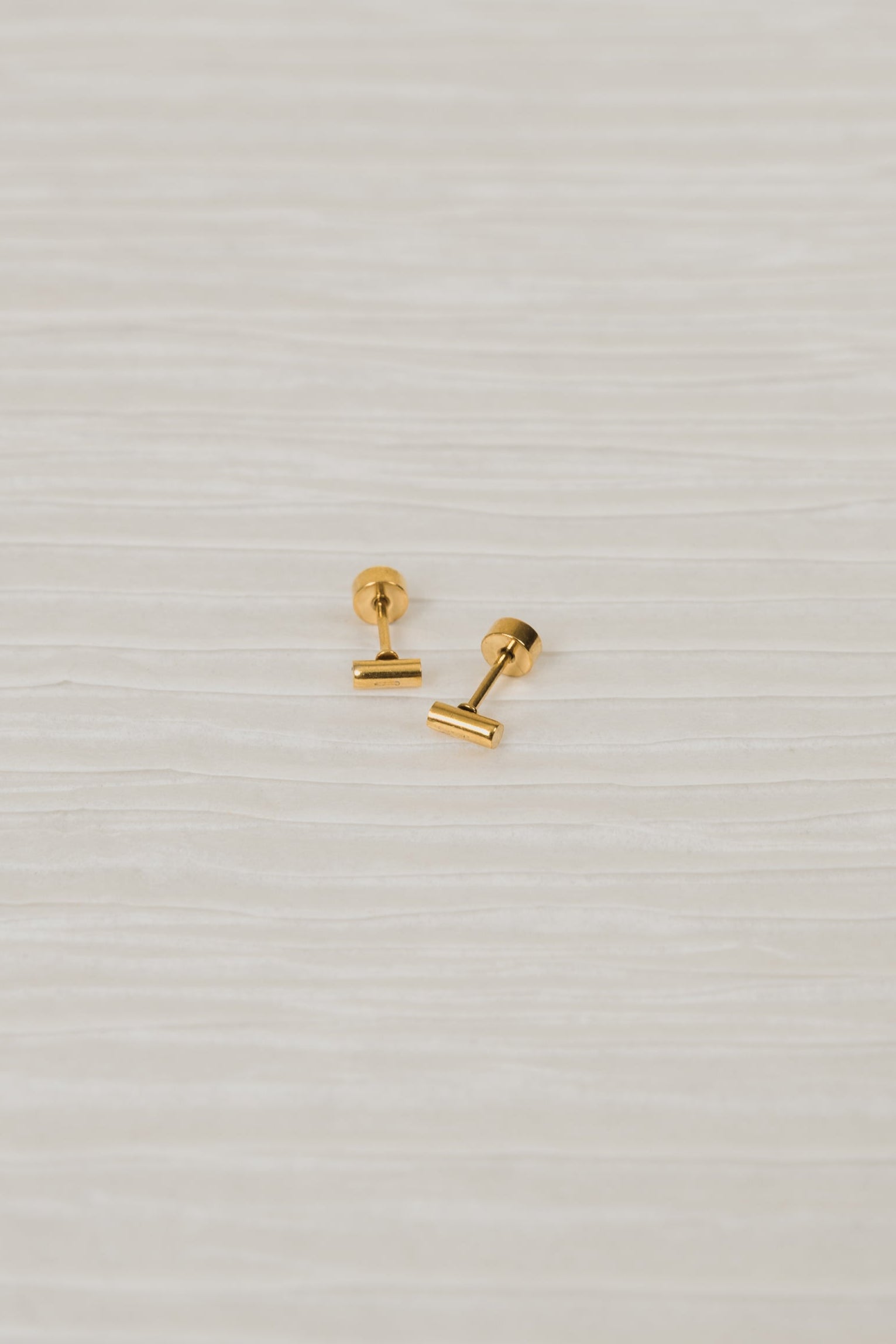 Raise The Bar Earrings - 18K Gold Plated