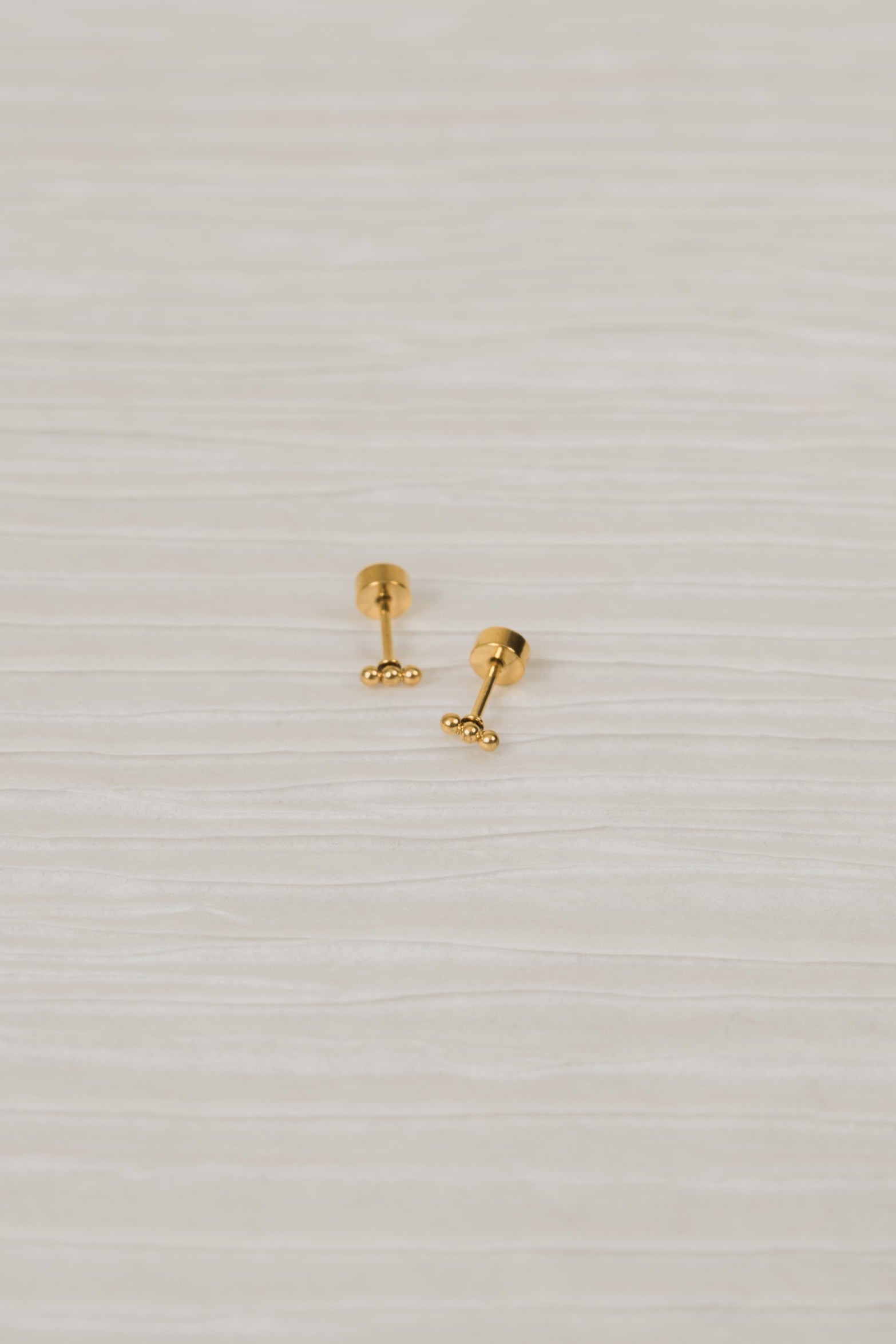 Stay Away Earrings - 18K Gold Plated