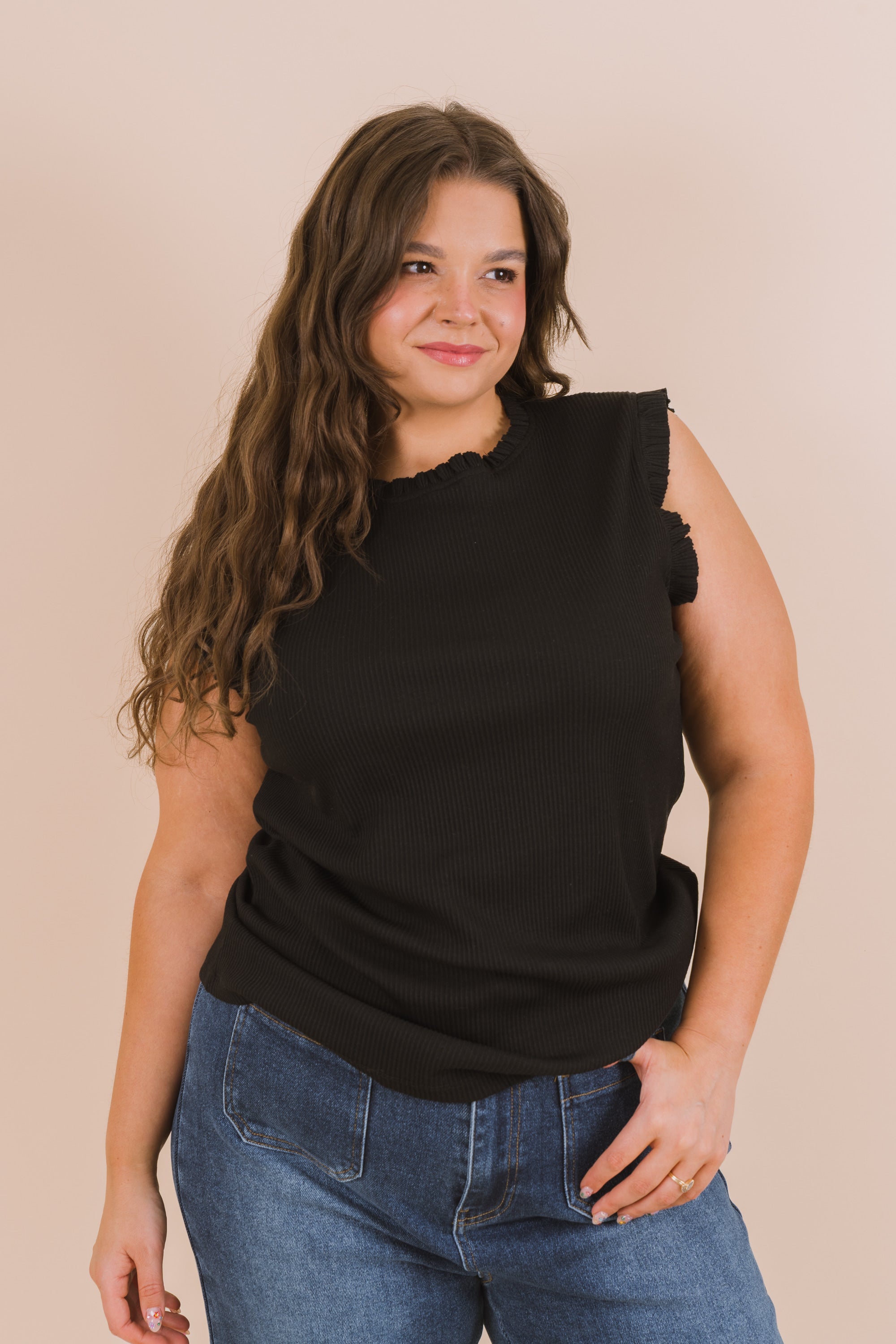PLUS SIZE - Try Something Top