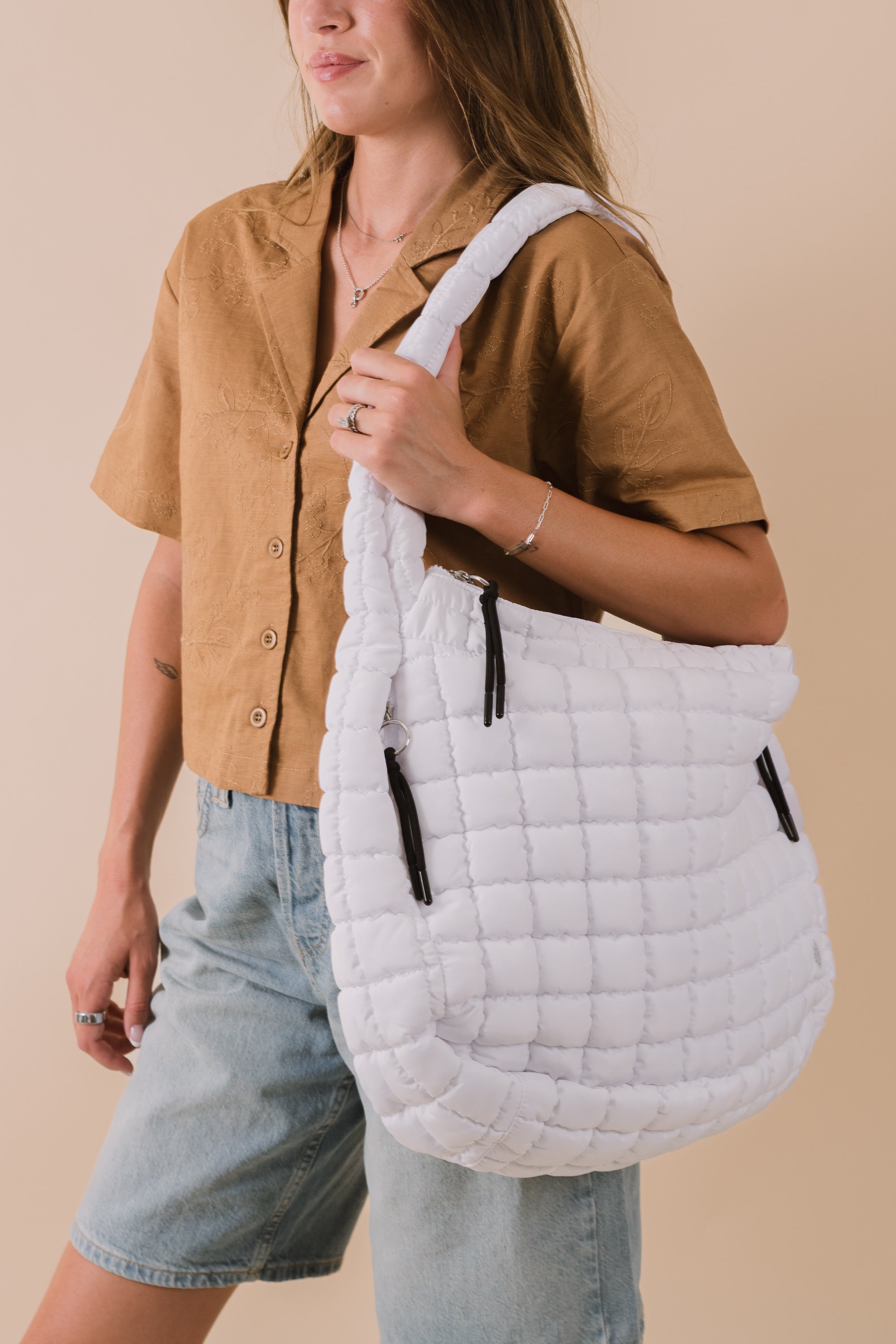 FREE PEOPLE - Quilted Carryall - 15 Colors! by Free People