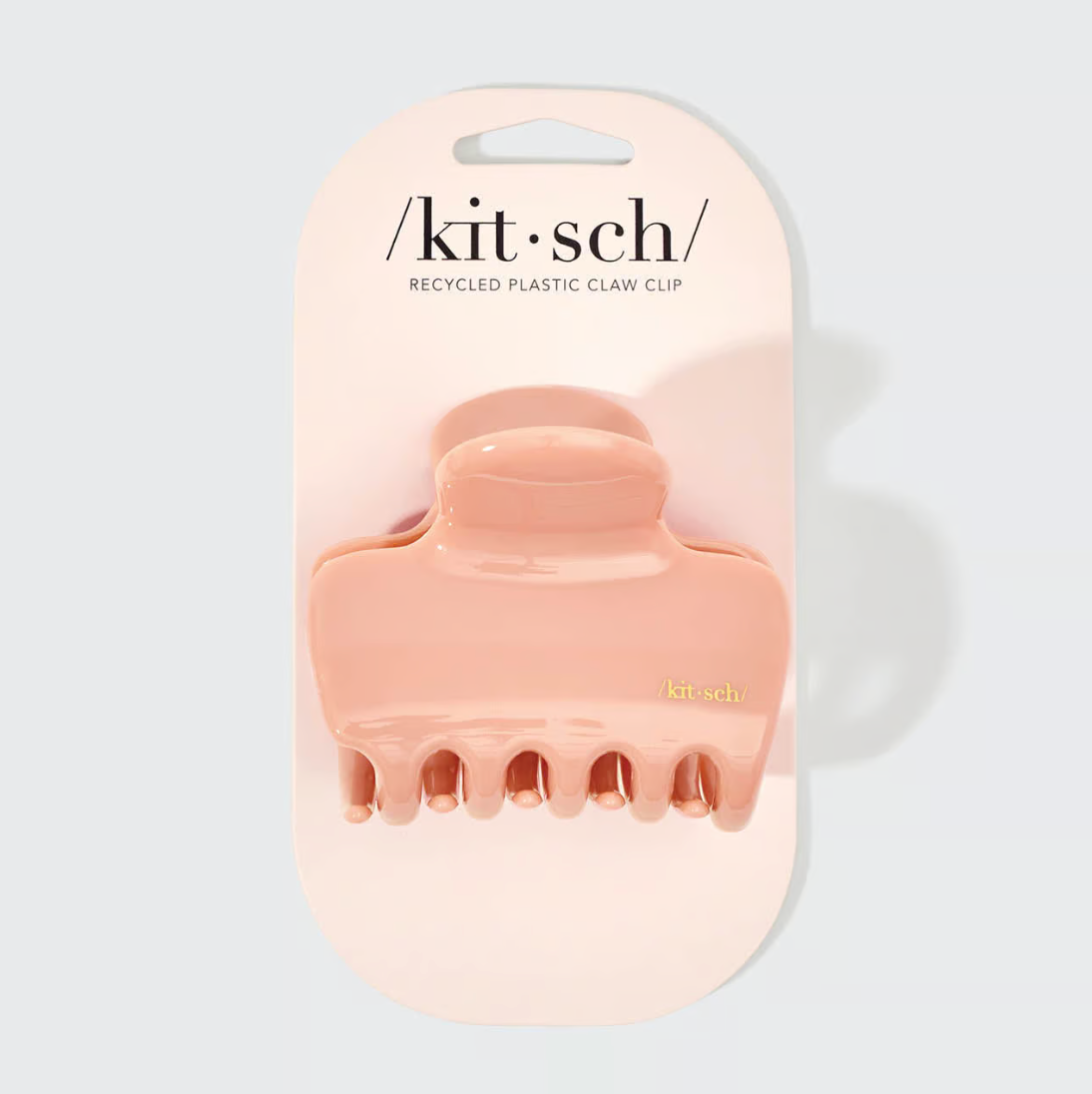 KITSCH - Recycled Plastic Puffy Cloud Clip - Rosewood