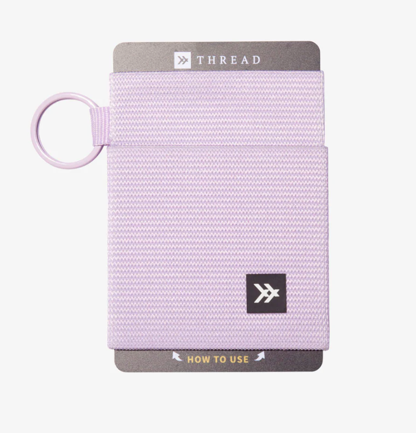 THREAD - Lavender Elastic Wallet