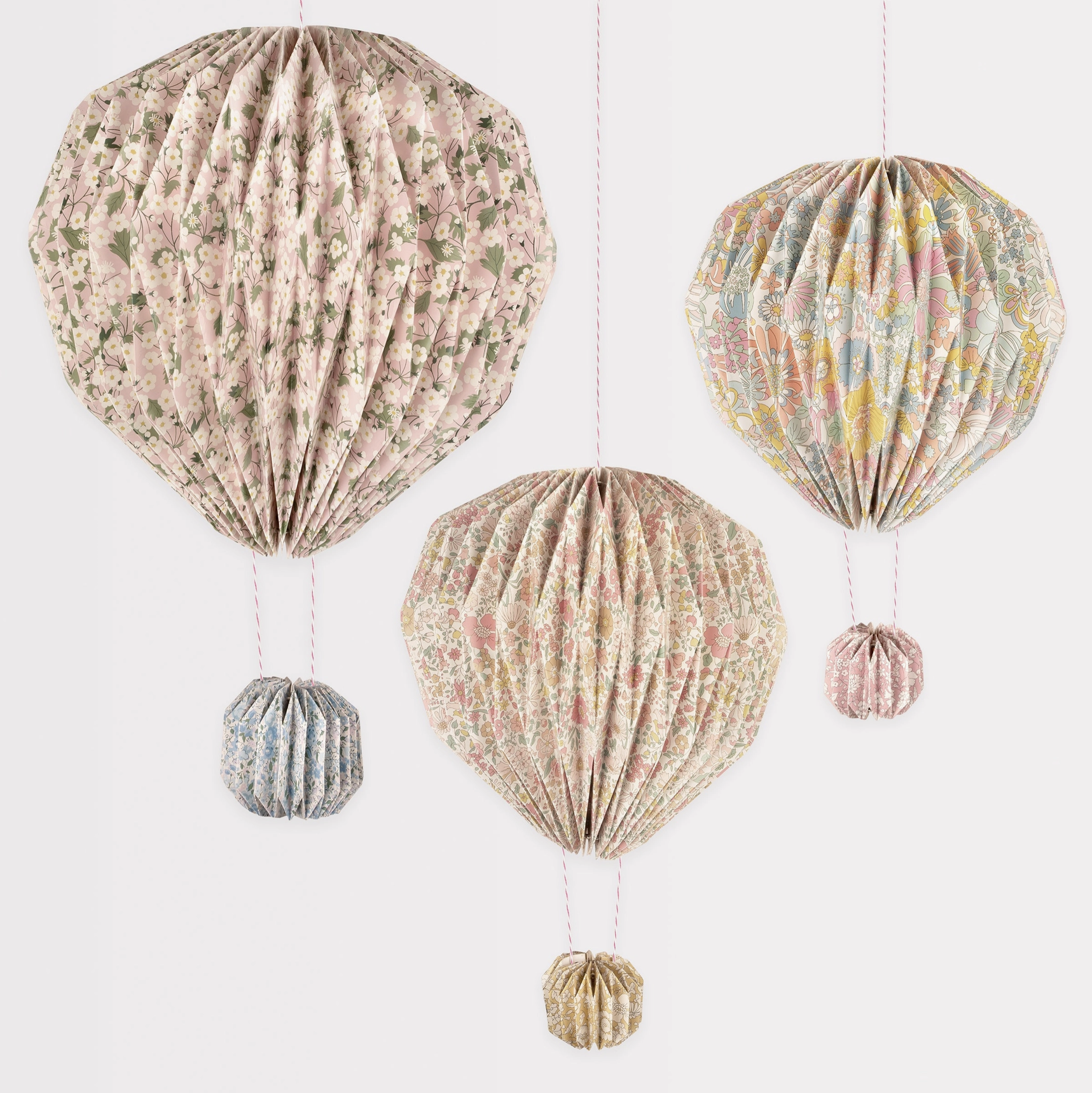 Meri Meri x Liberty - Origami Balloon Decorations