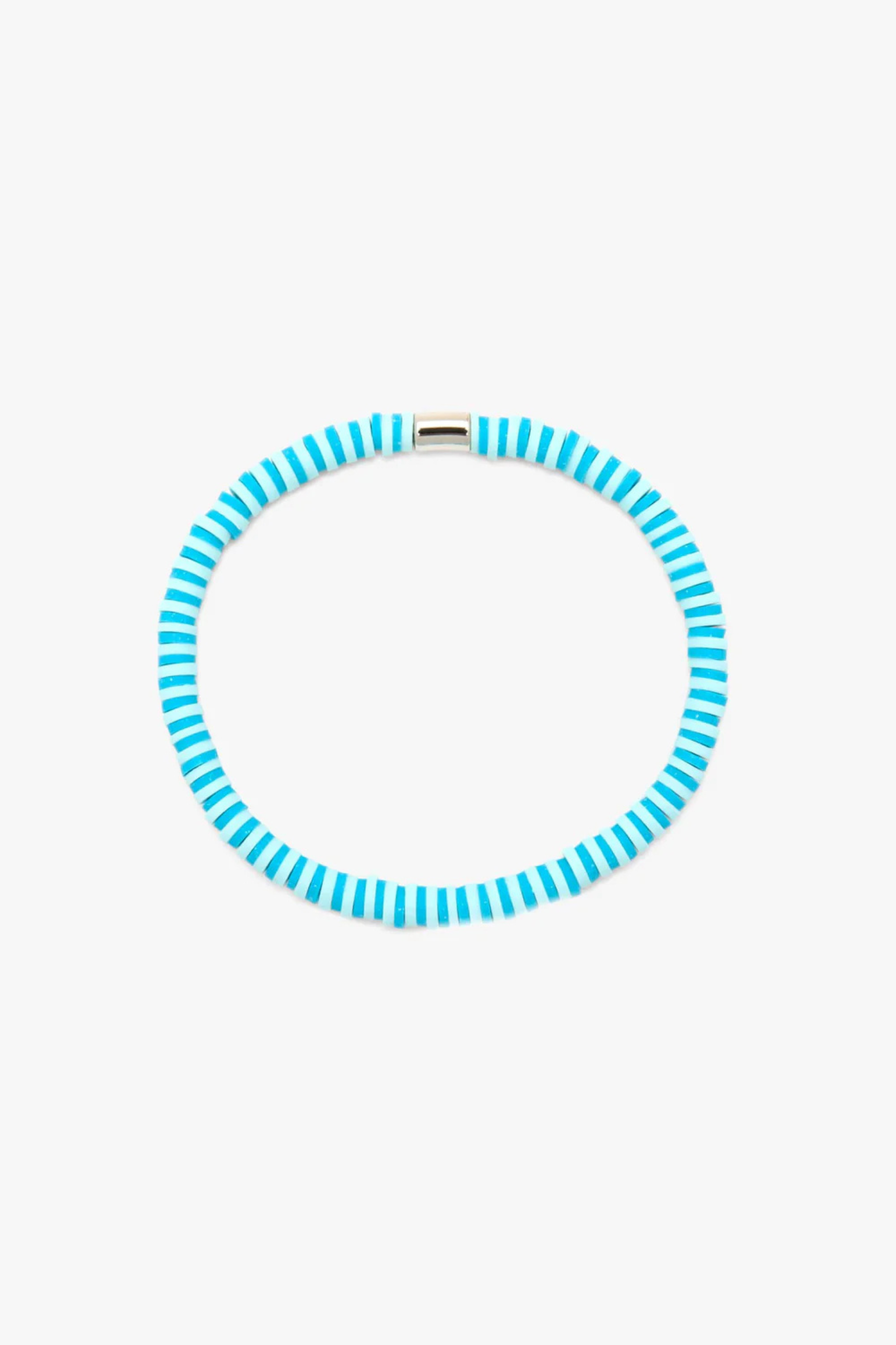PURA VIDA - Canal Blues Seascape Stretch Bracelet