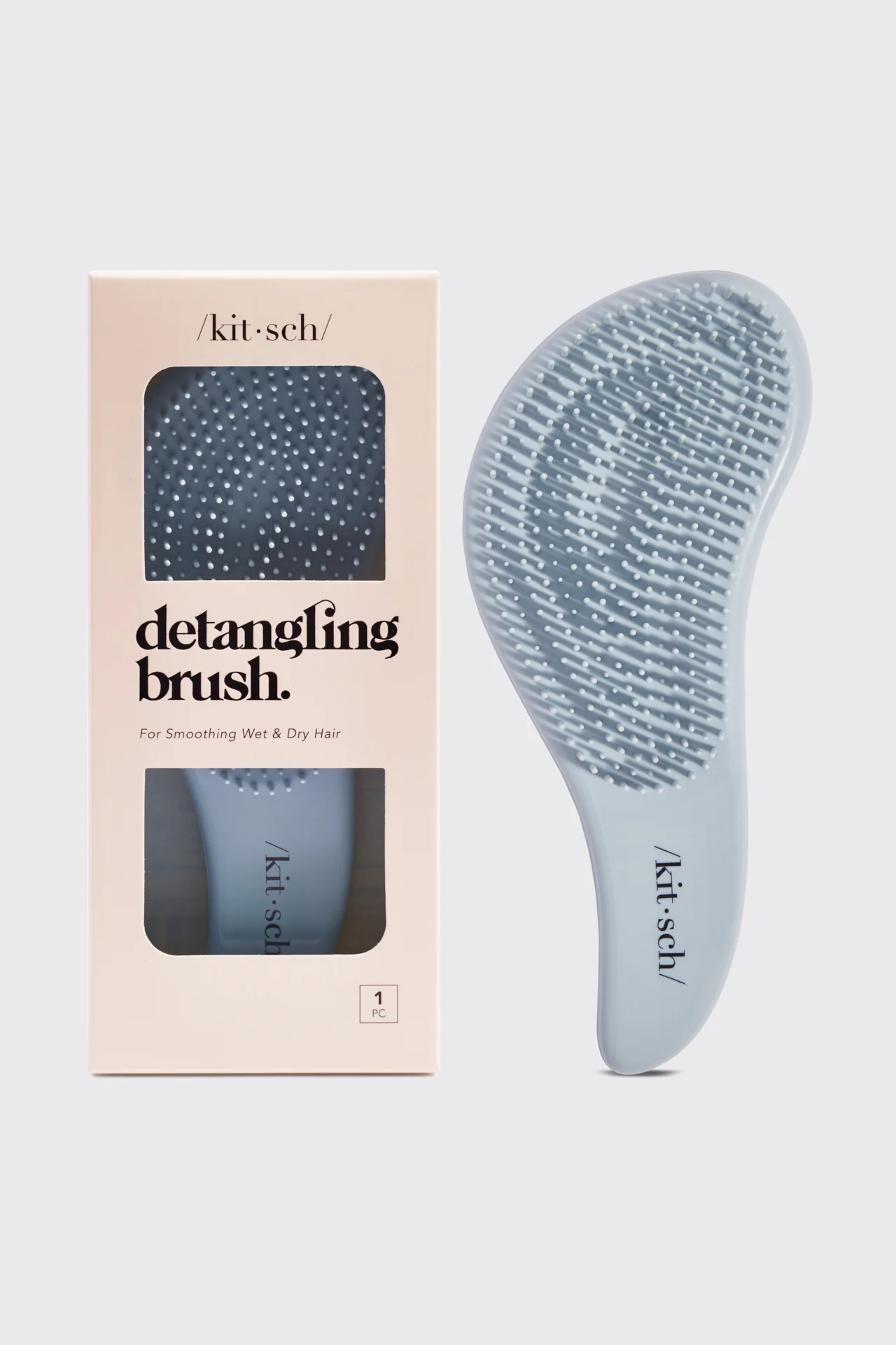 KITSCH - Detangling Brush - Haze Blue