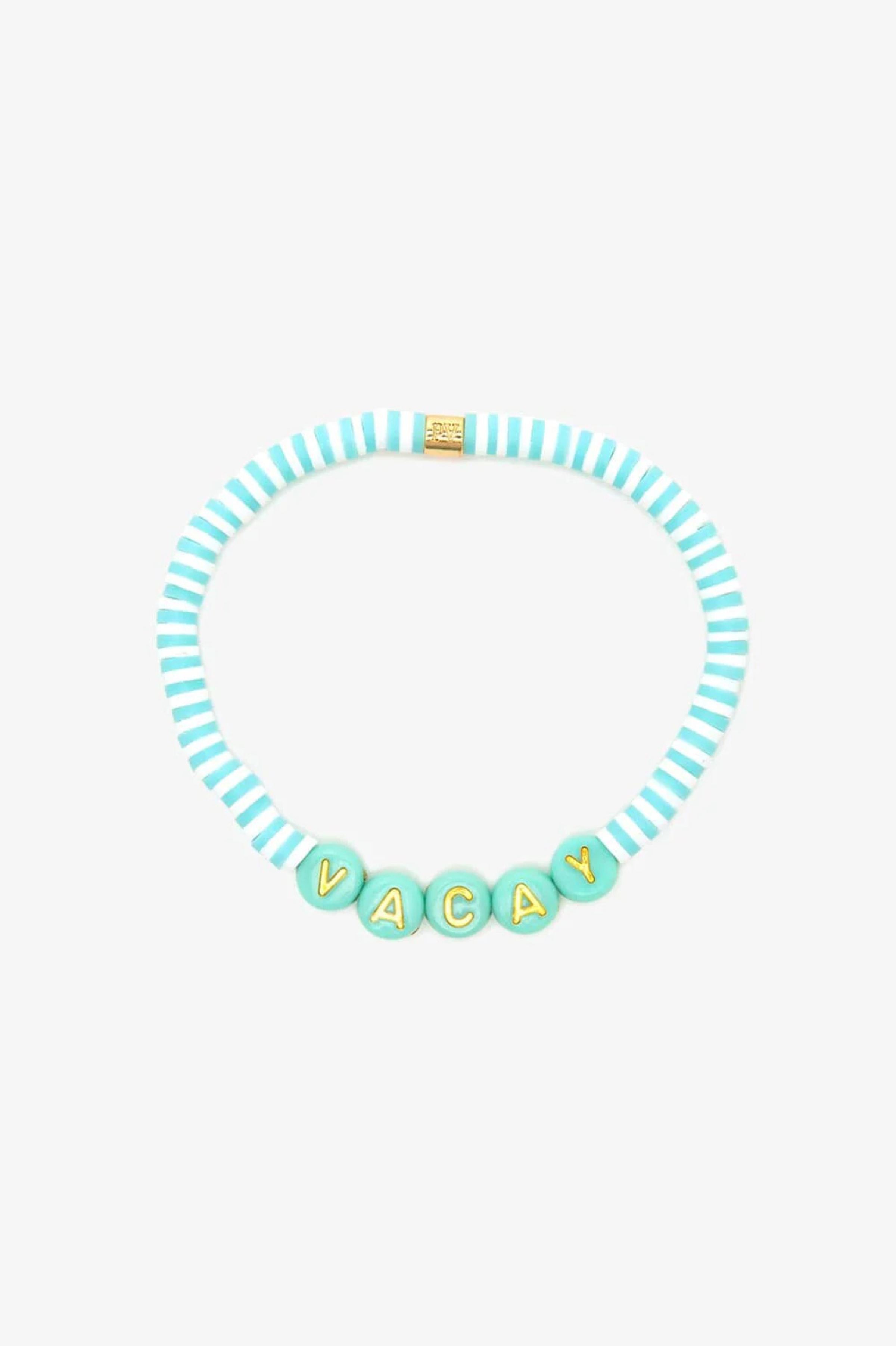 PURA VIDA - Vacay Vinyl Disc Stretch Bracelet