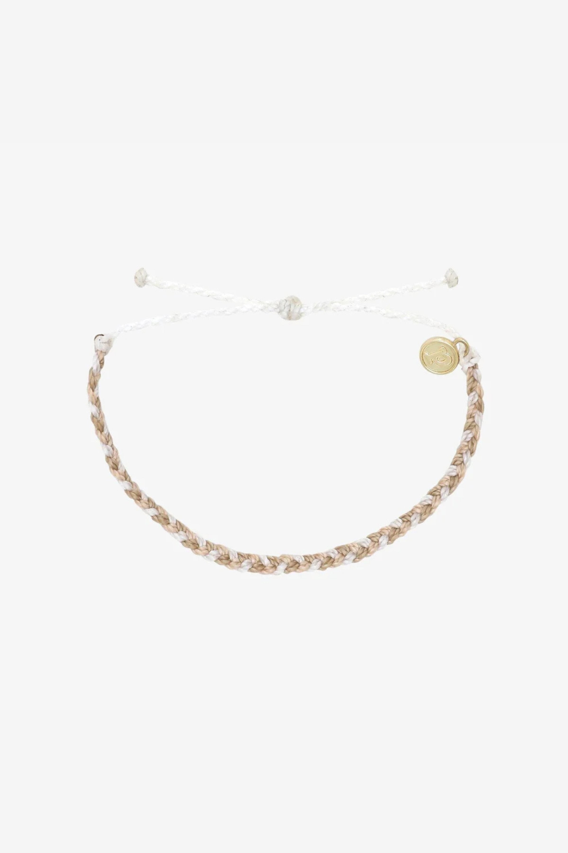 PURA VIDA - Mini Braided Bracelet - Leche