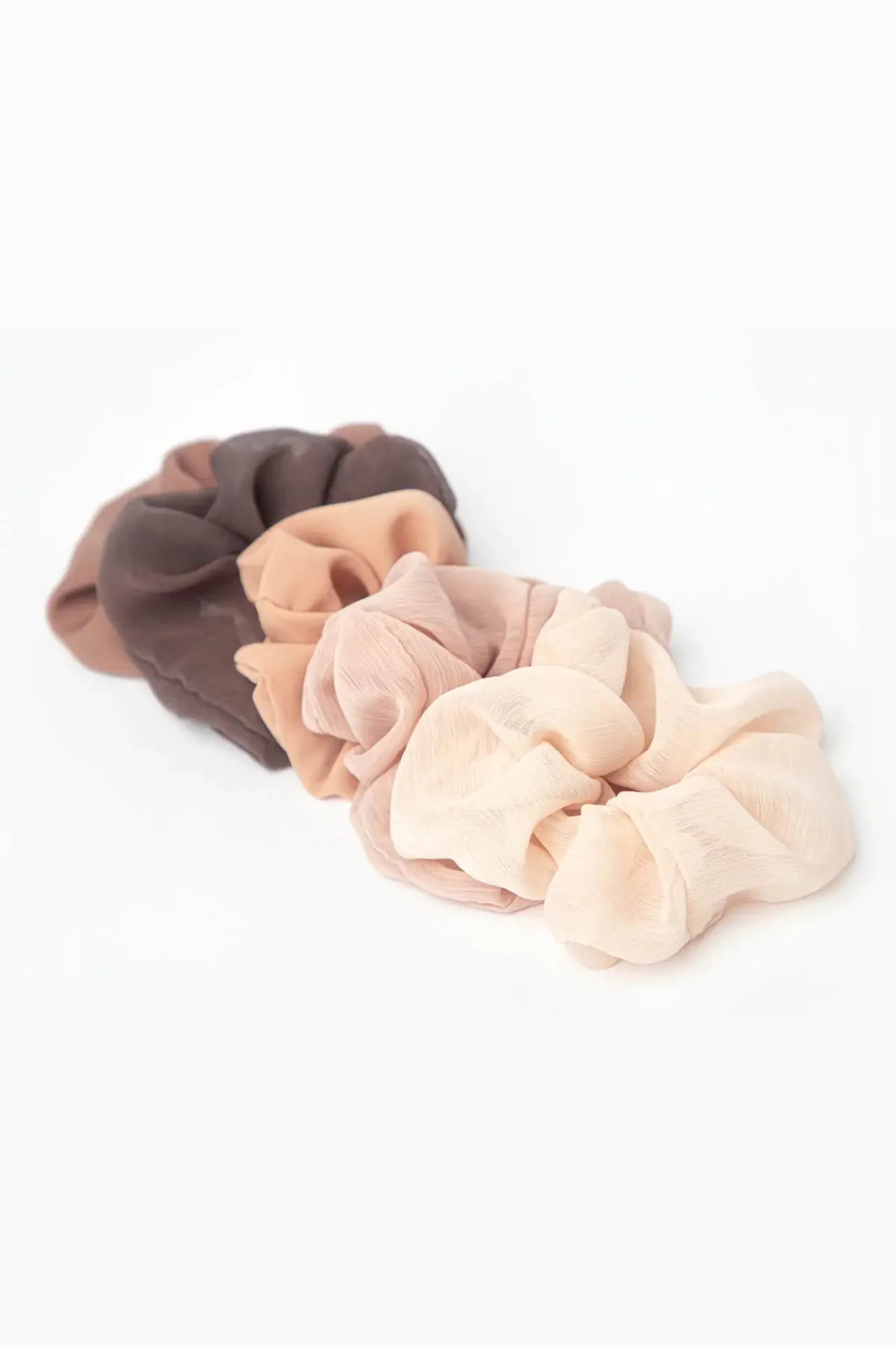 KITSCH - Crepe Scrunchies 5pc