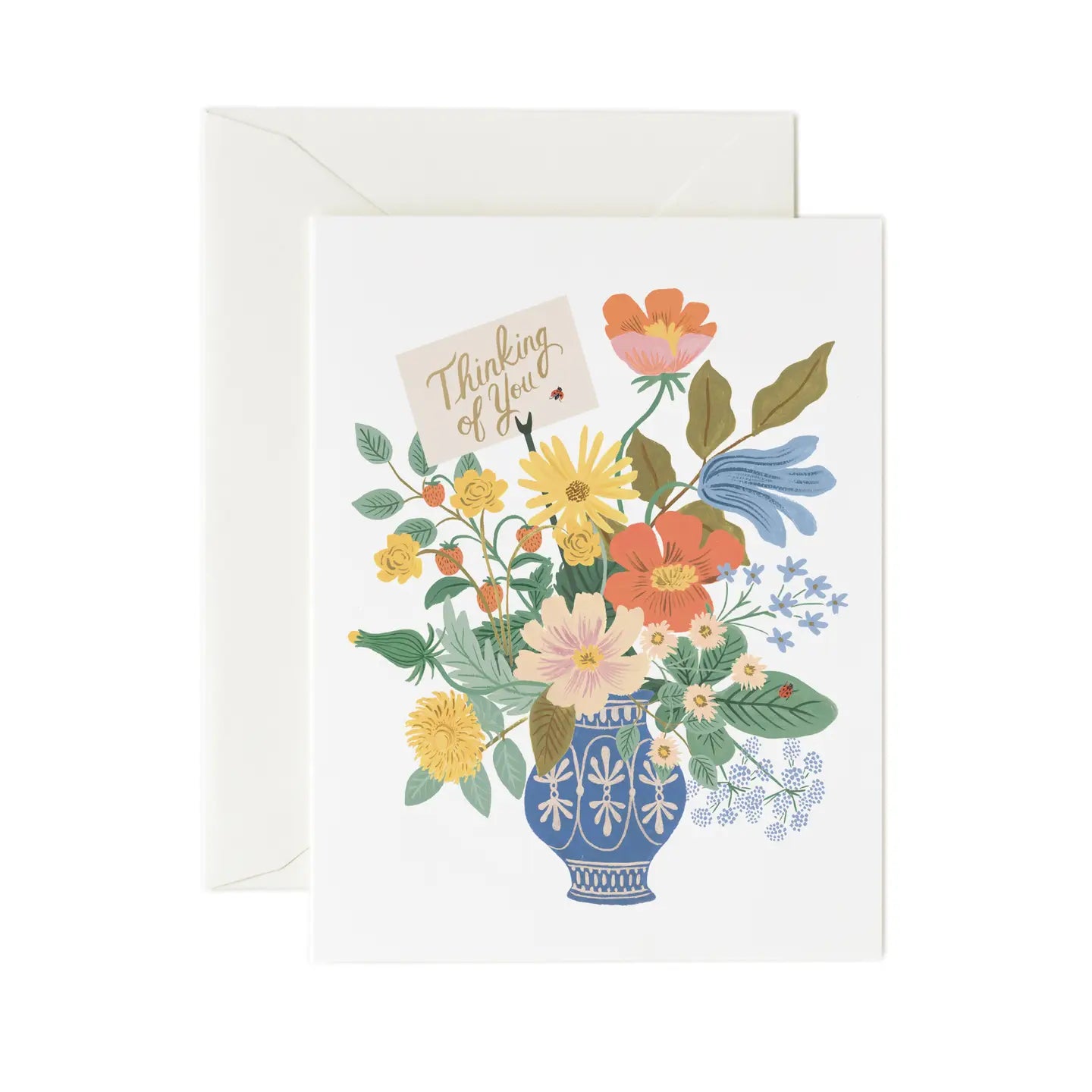RIFLE PAPER CO - Thinking Of You Bouquet Greeting Card