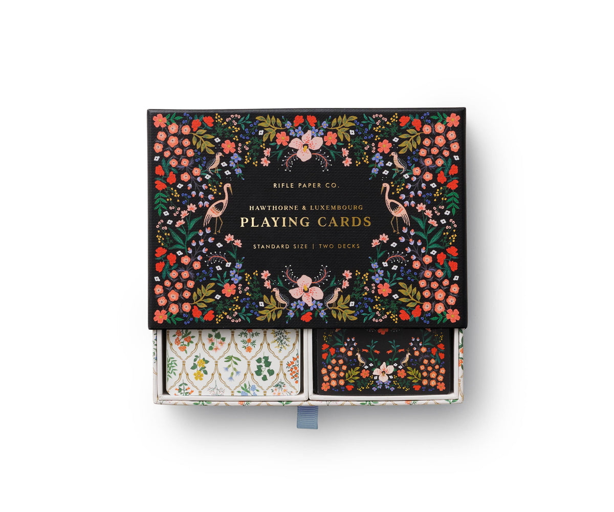 RIFLE PAPER CO - Luxembourg Playing Card Set