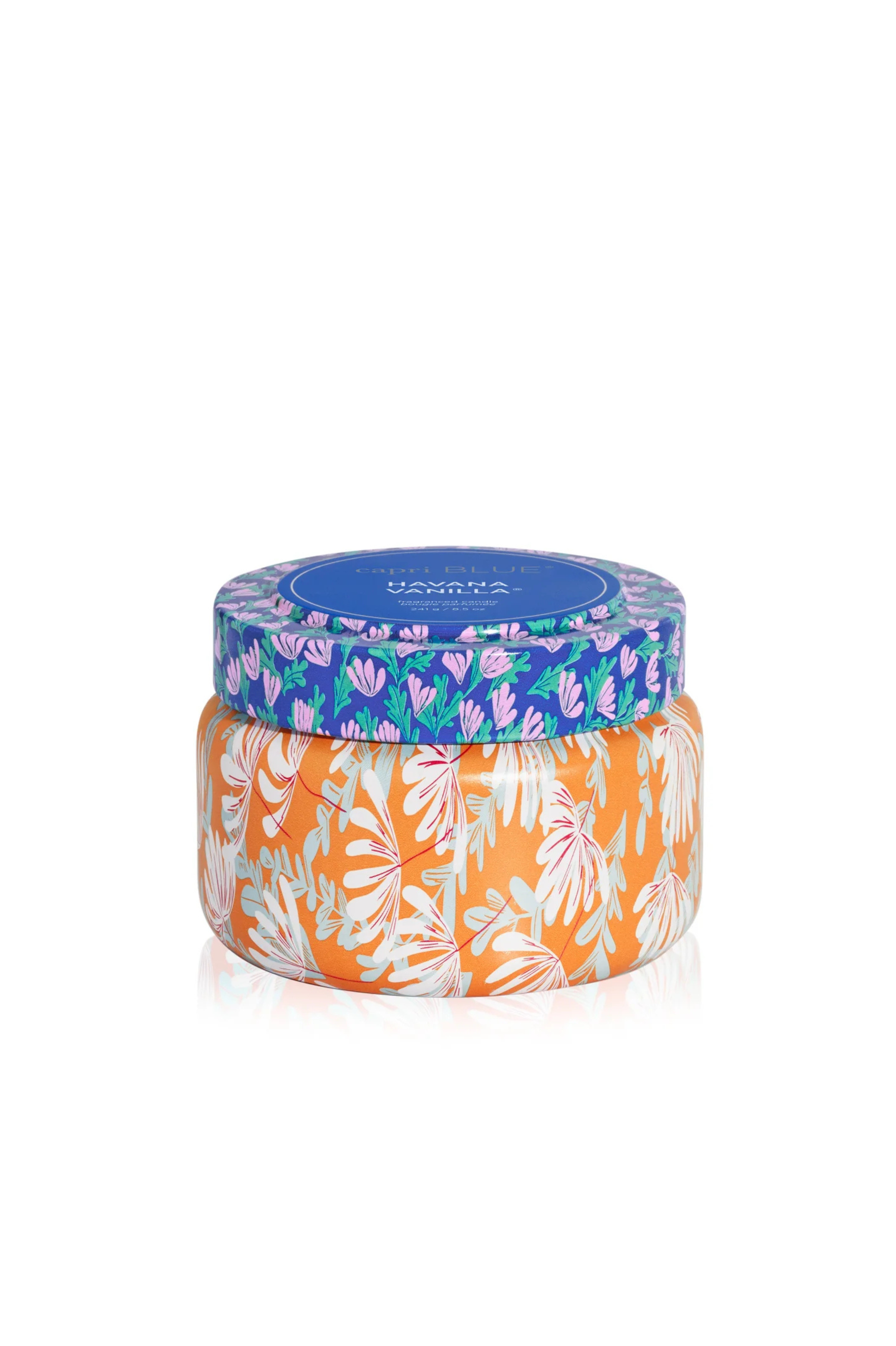 CAPRI BLUE - Havana Vanilla Pattern Play Travel Tin, 8.5 oz