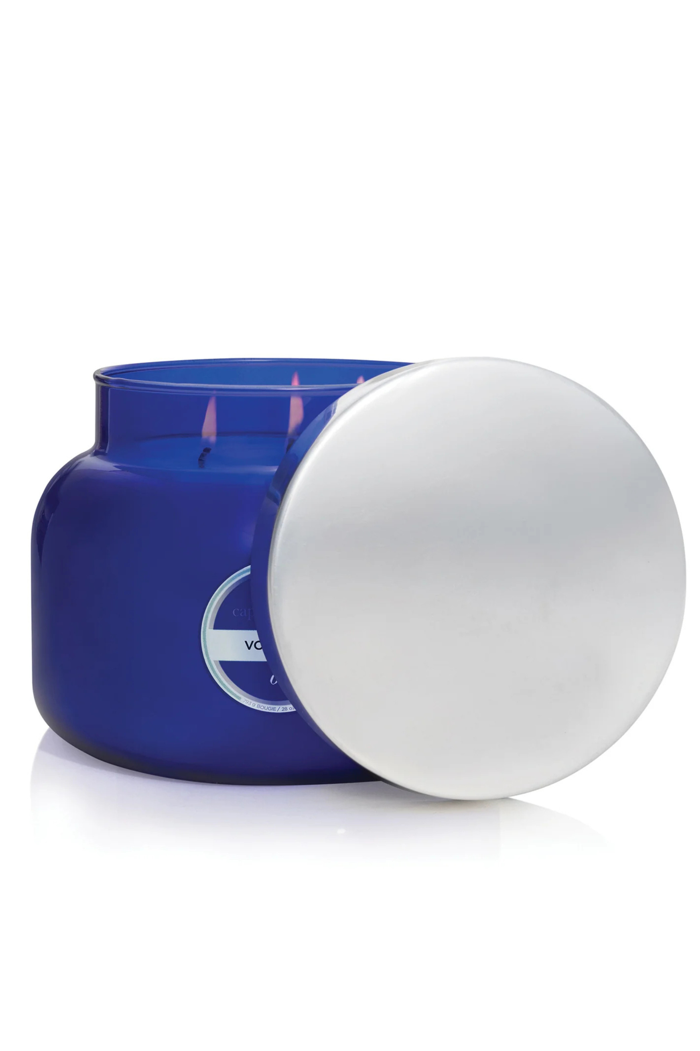 CAPRI BLUE - Volcano Blue Oversized Candle, 28 oz