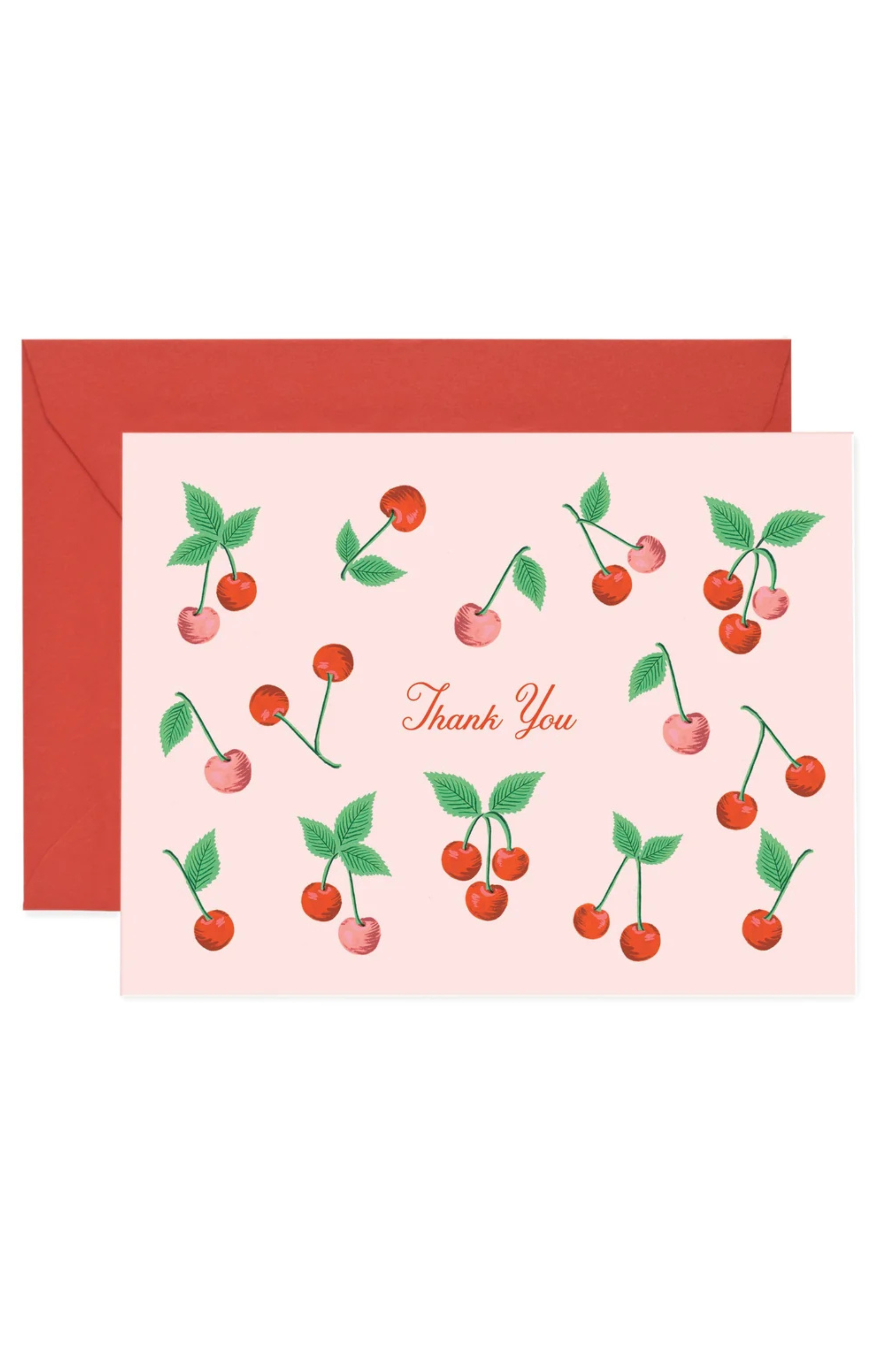 Cherries Thank You Card
