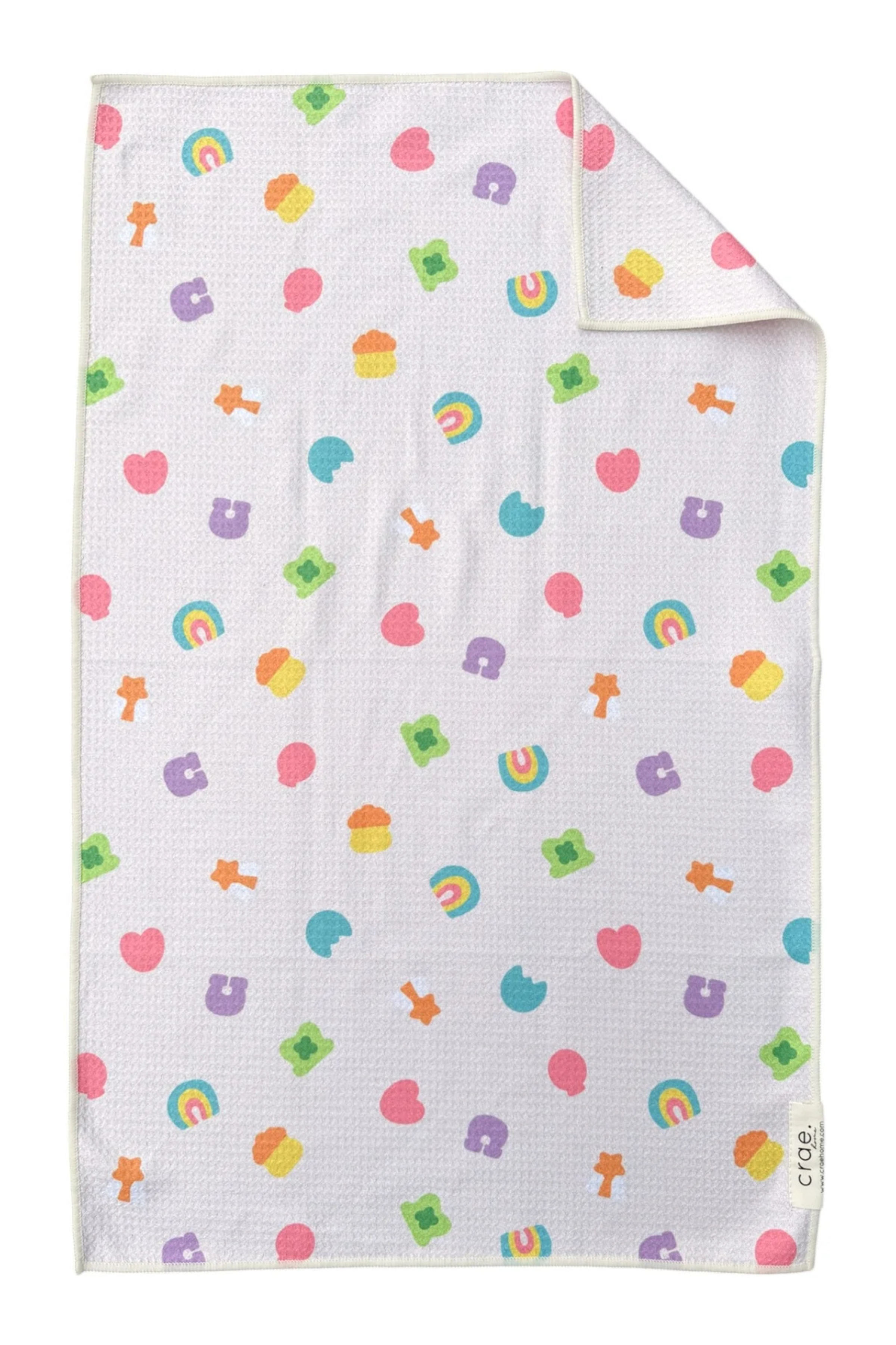 CRAE.HOME - Rainbow Luck: Double-Sided Hand Towel