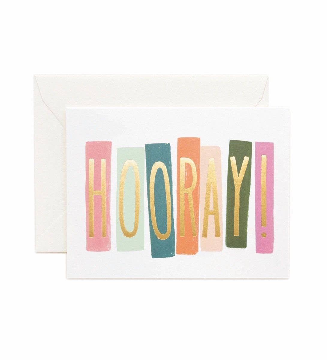 RIFLE PAPER CO - Hooray! Card