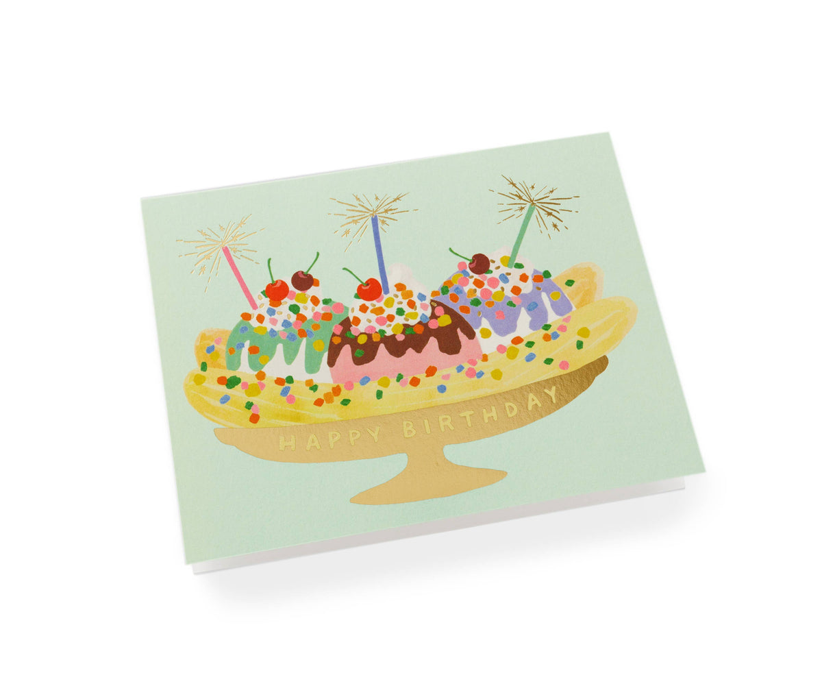 RIFLE PAPER CO - Banana Split Birthday Card
