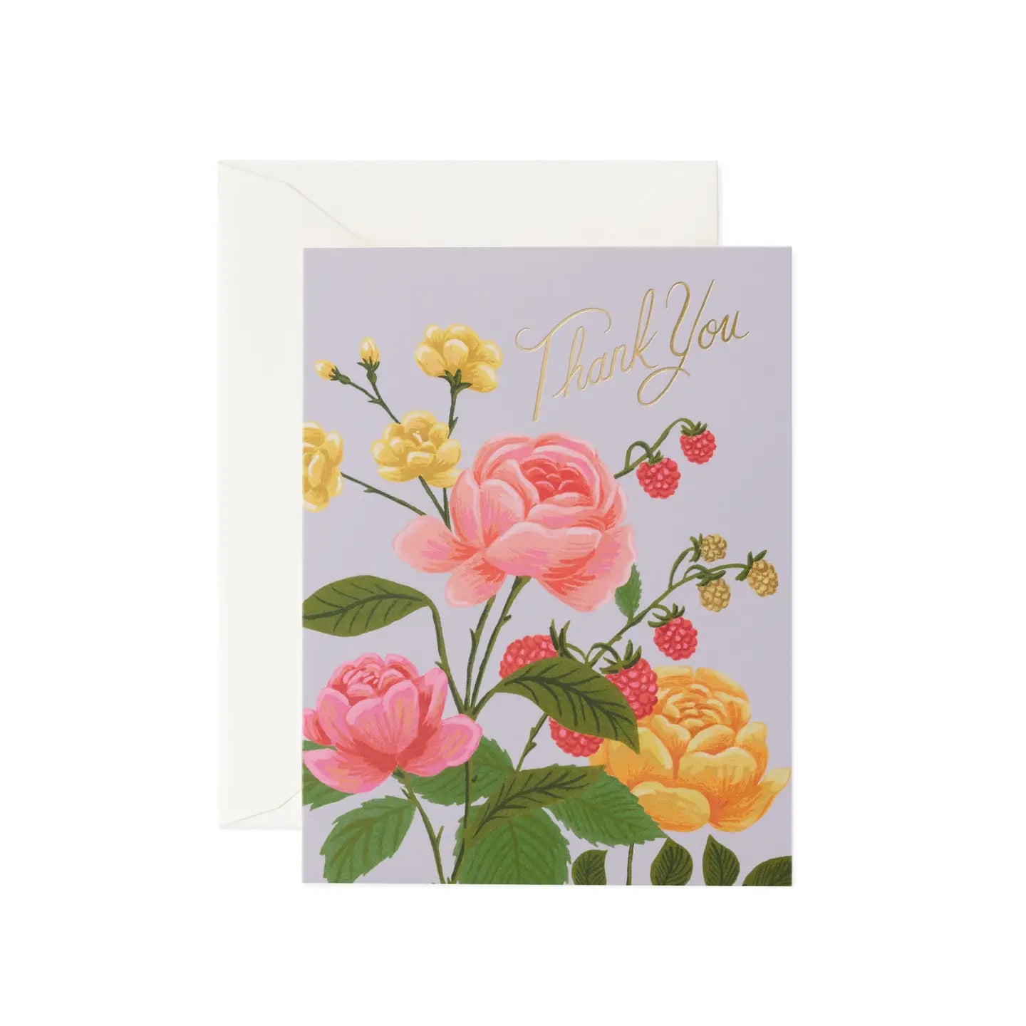 RIFLE PAPER CO - Roses Thank You Greeting Card