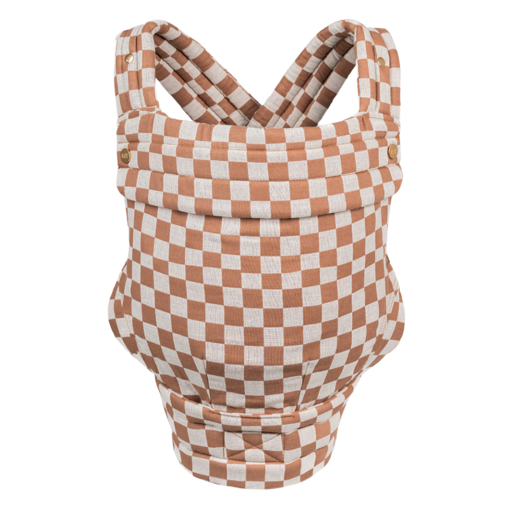 MABĒ - The Monarch Baby Carrier - Mocha Check
