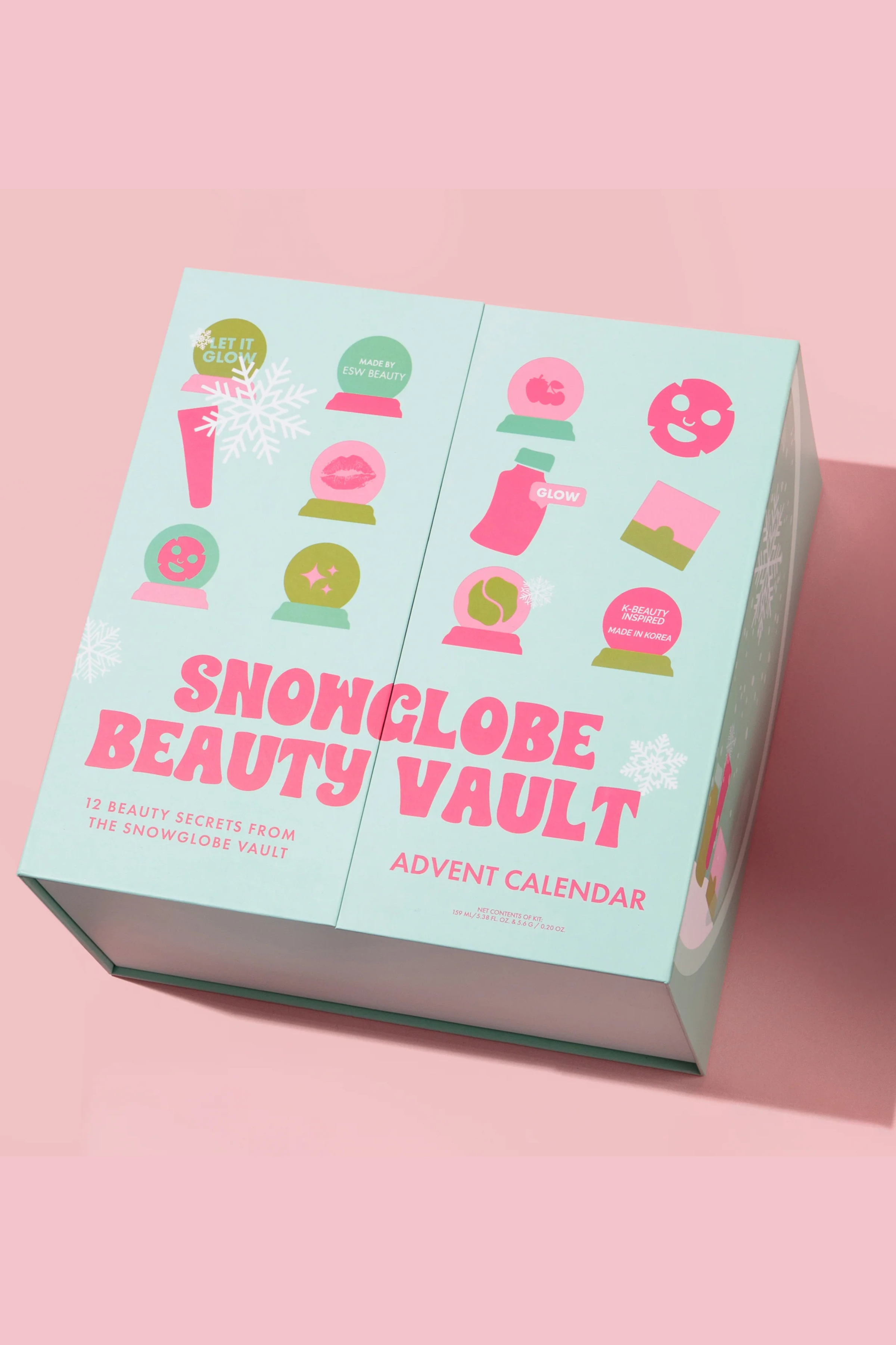 ESW BEAUTY - Snow Globe Beauty Vault 12 Day Advent Calendar