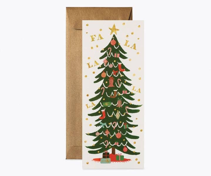 RIFLE PAPER CO - Fa La La Tree No.10 Card