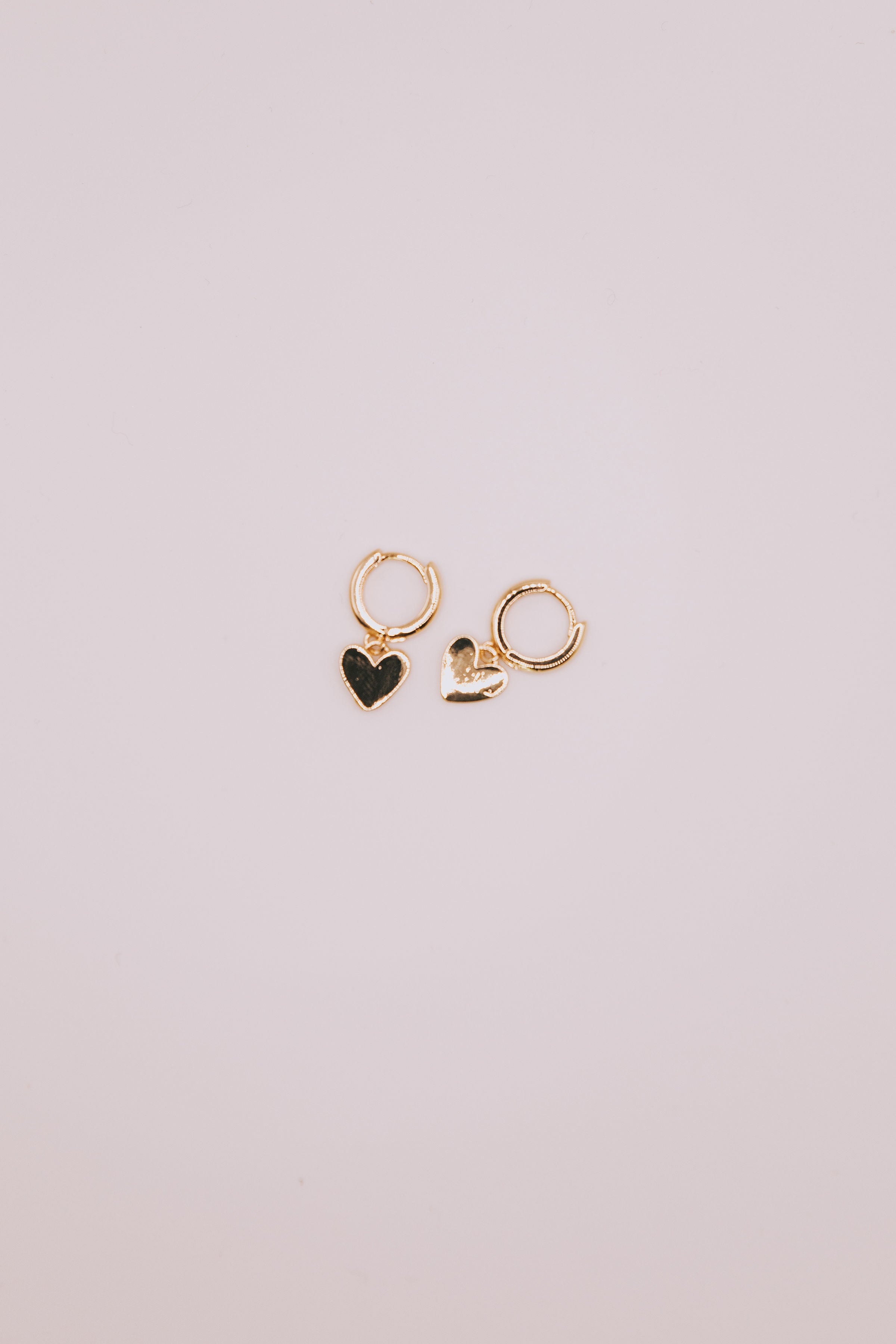 Piece Of My Heart Hoop Earrings
