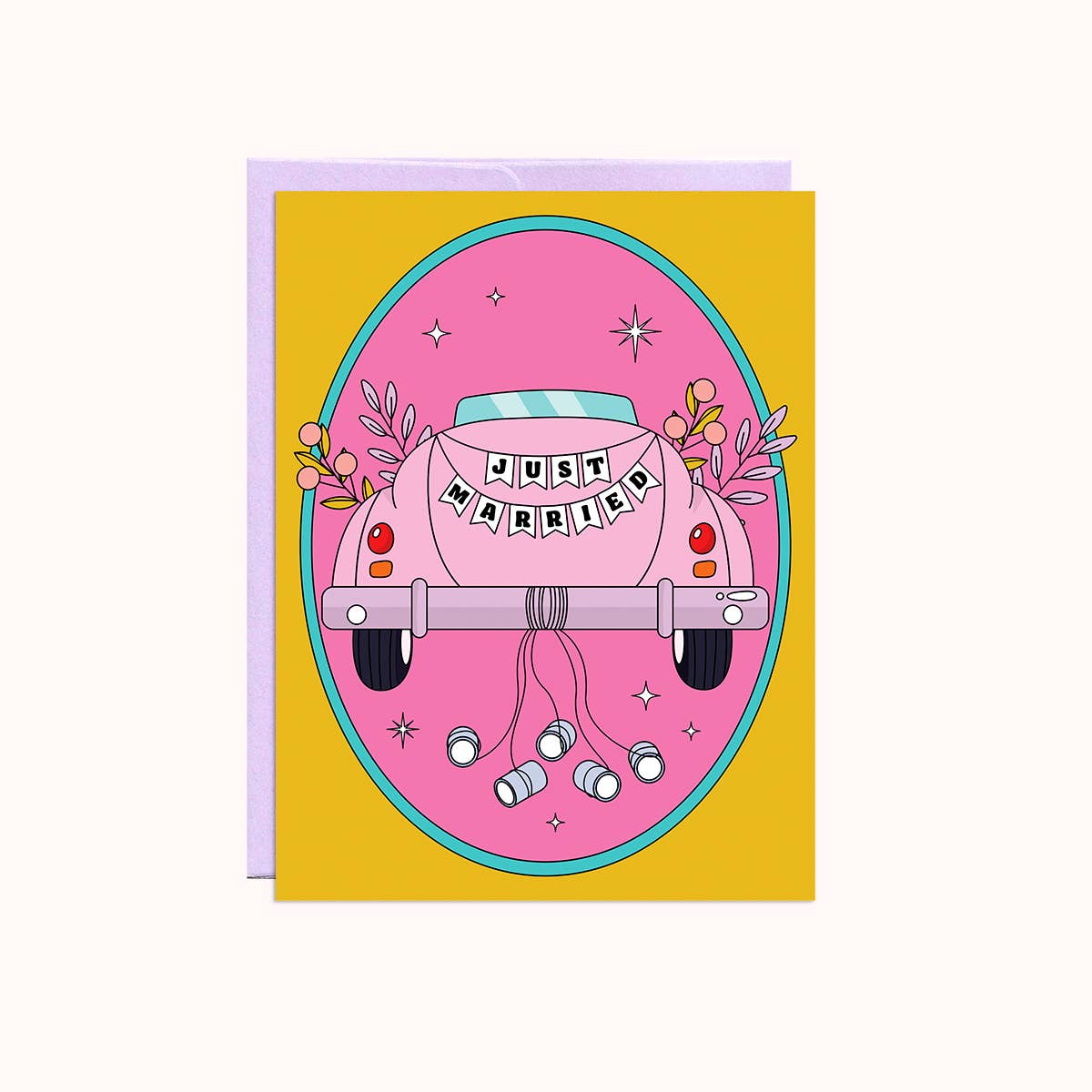 Just Married Car | Wedding Card