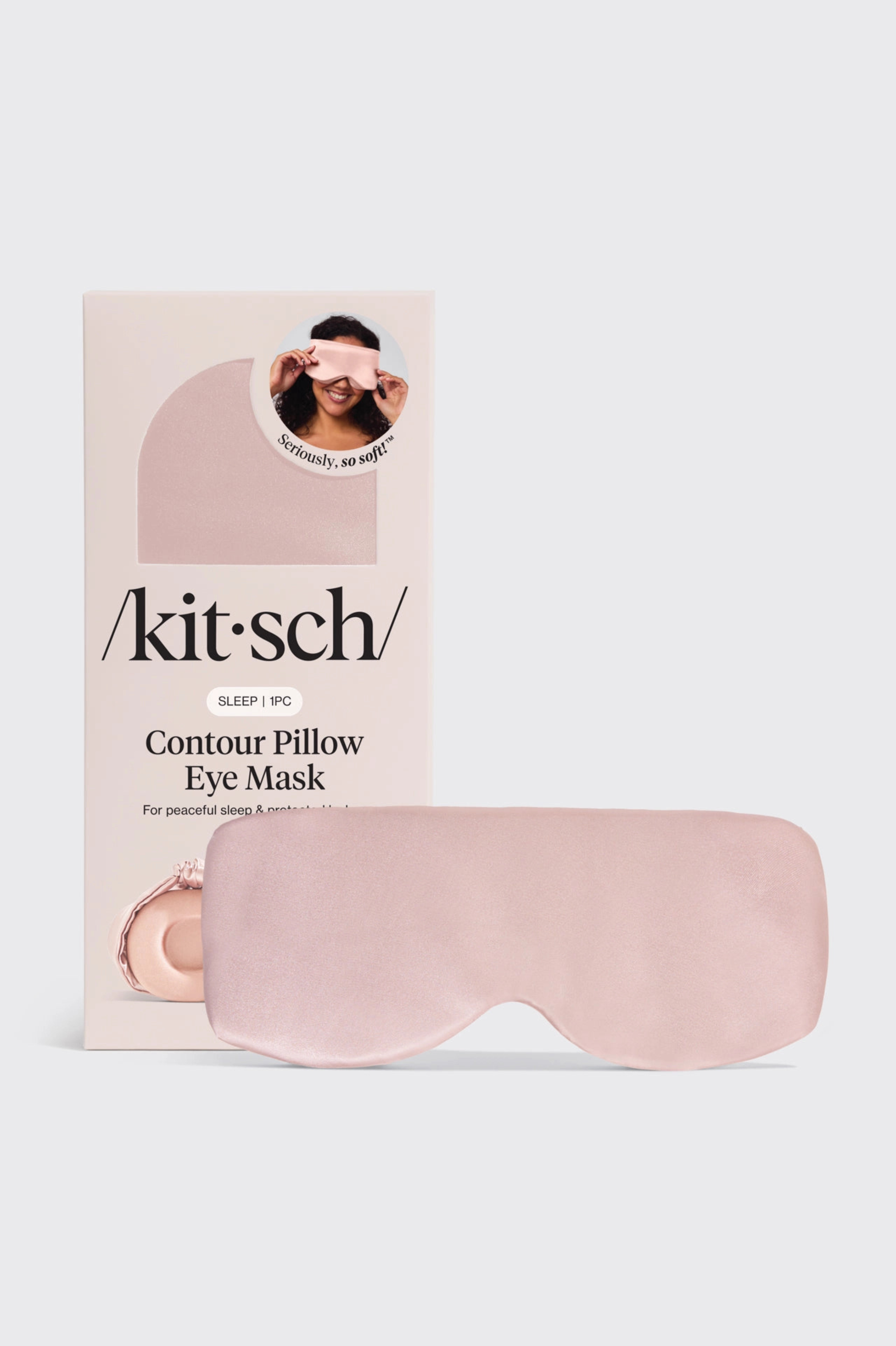 KITSCH - Blush Contour Pillow Eye Mask