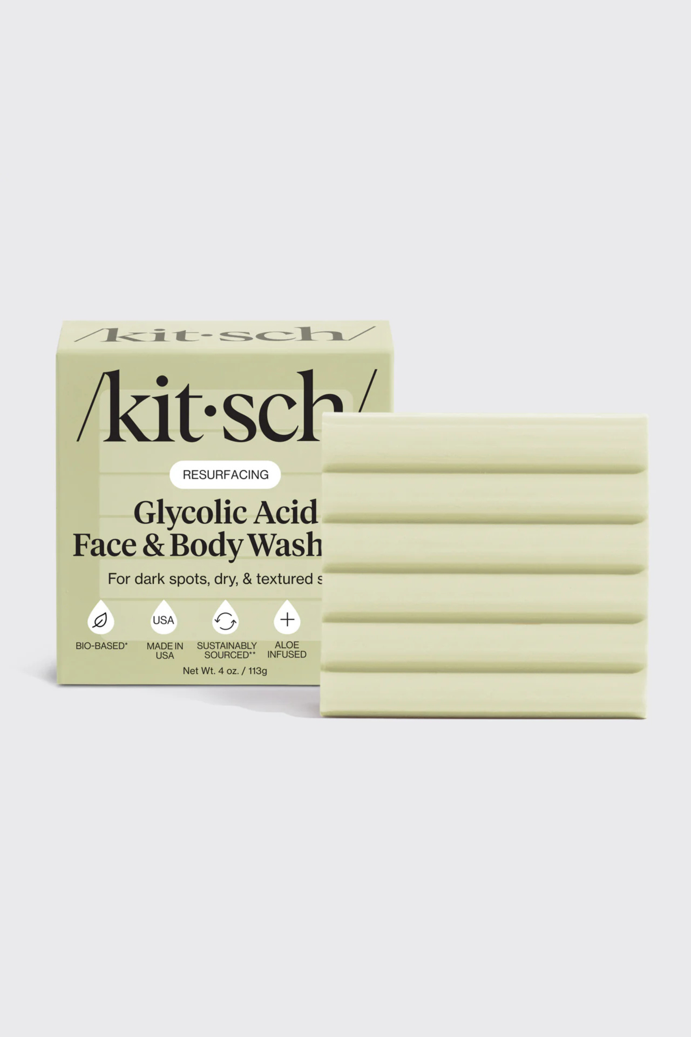 Kit'sch Glycolic Acid Face & Body Wash