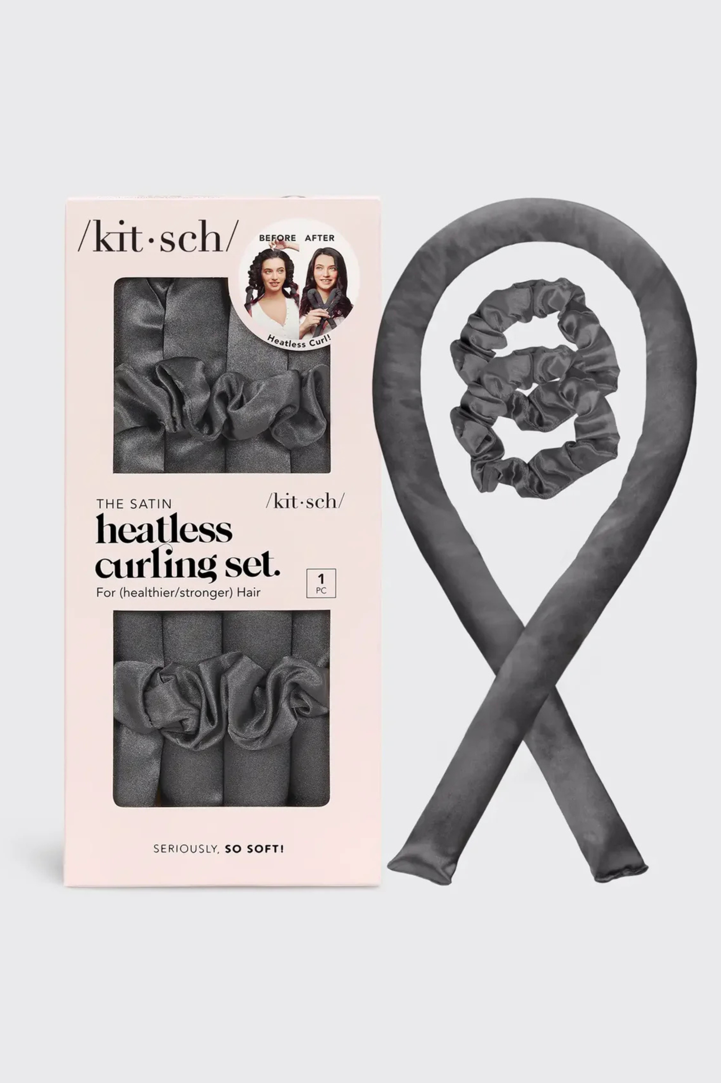 KITSCH - Satin Heatless Curling Set - 2 Colors!