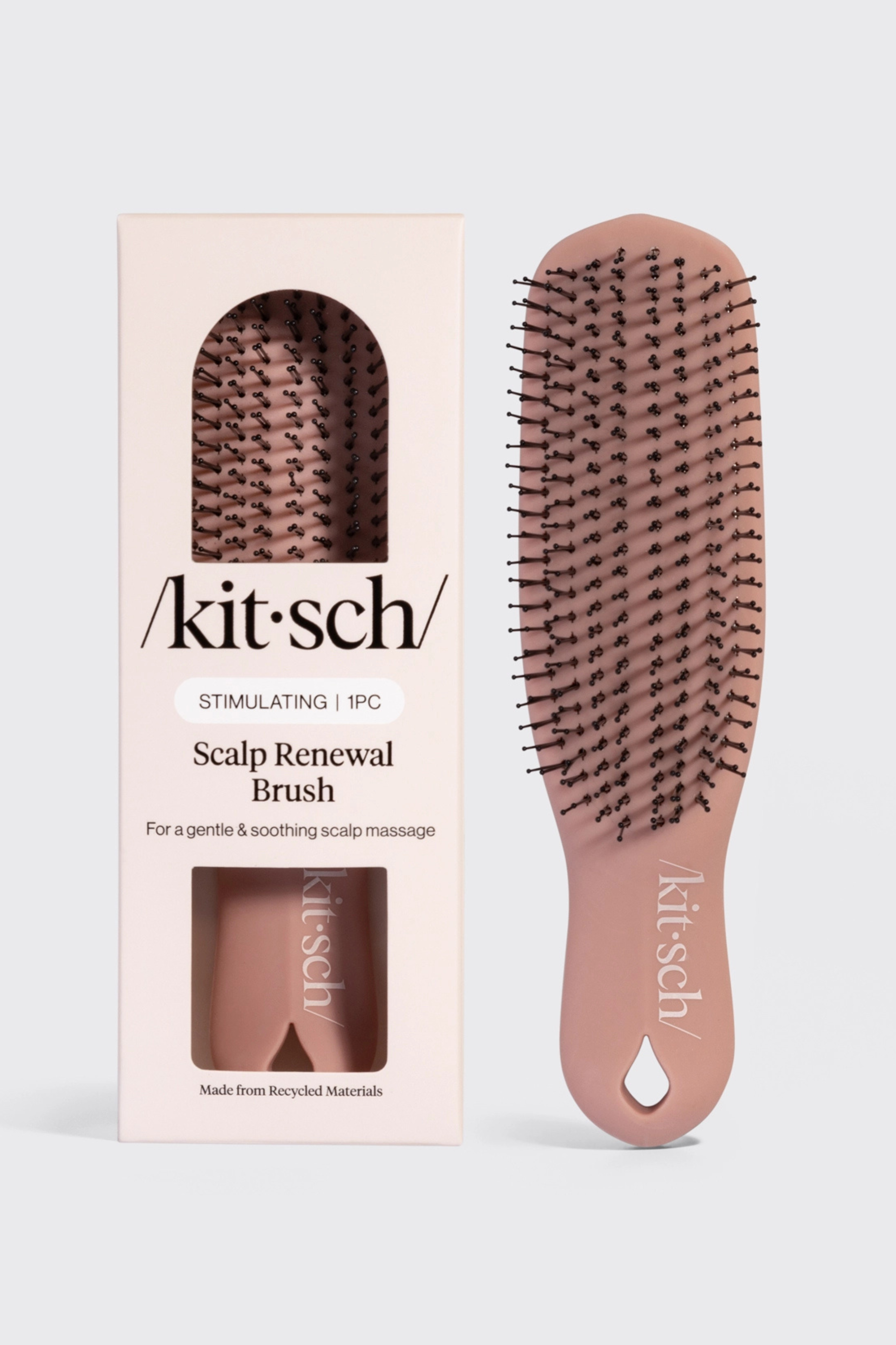 KITSCH - Scalp Renewal Brush in Terracotta