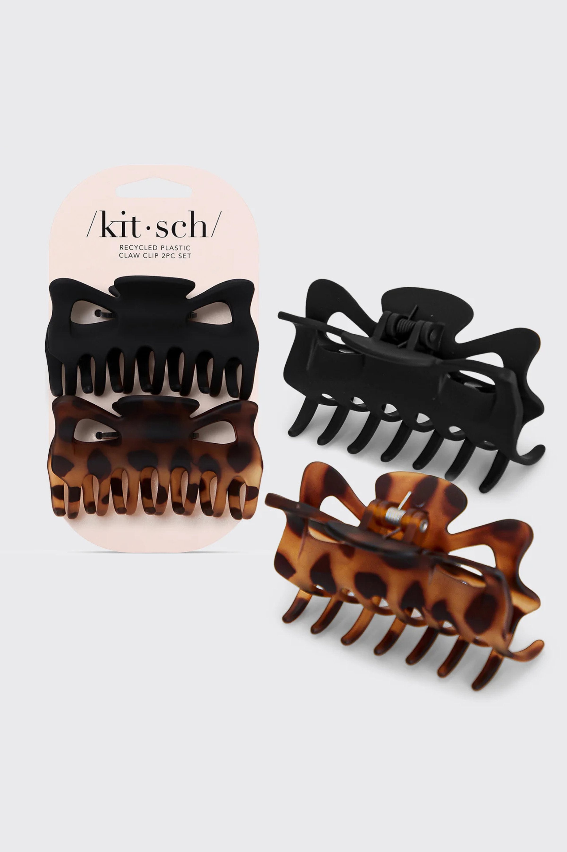 KITSCH - Eco-Friendly Large Claw Clip - Black