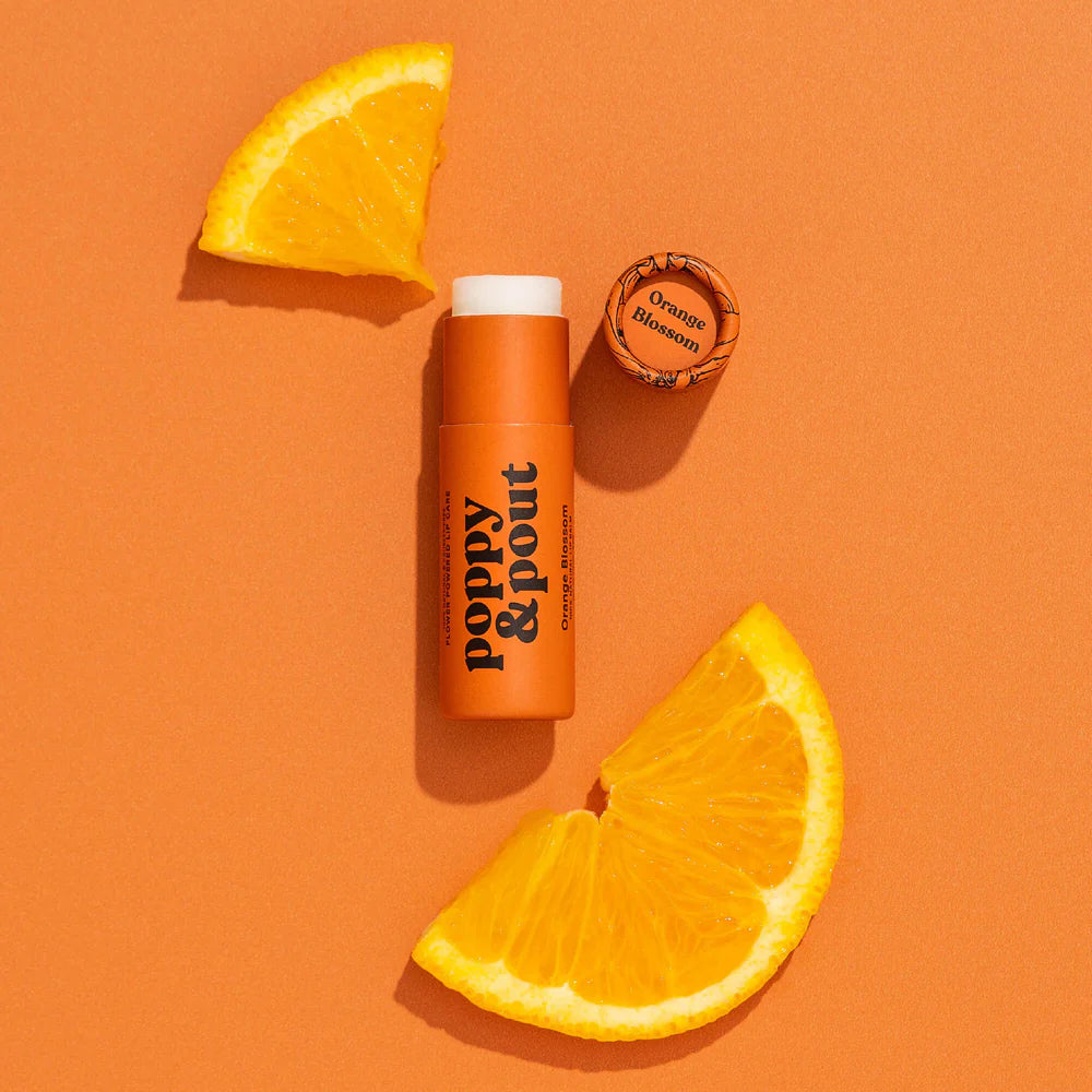 POPPY & POUT - Lip Balm - Orange Blossom