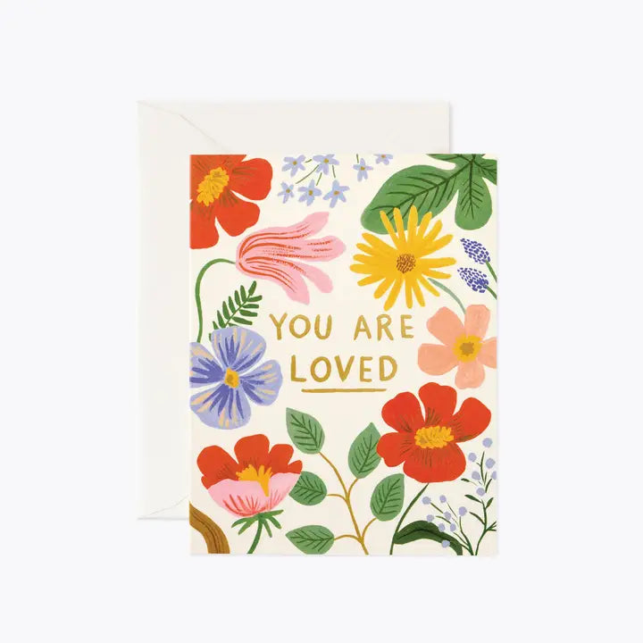 RIFLE PAPER CO - You Are Loved Card