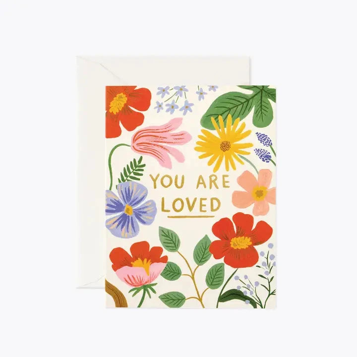 RIFLE PAPER CO - You Are Loved Card