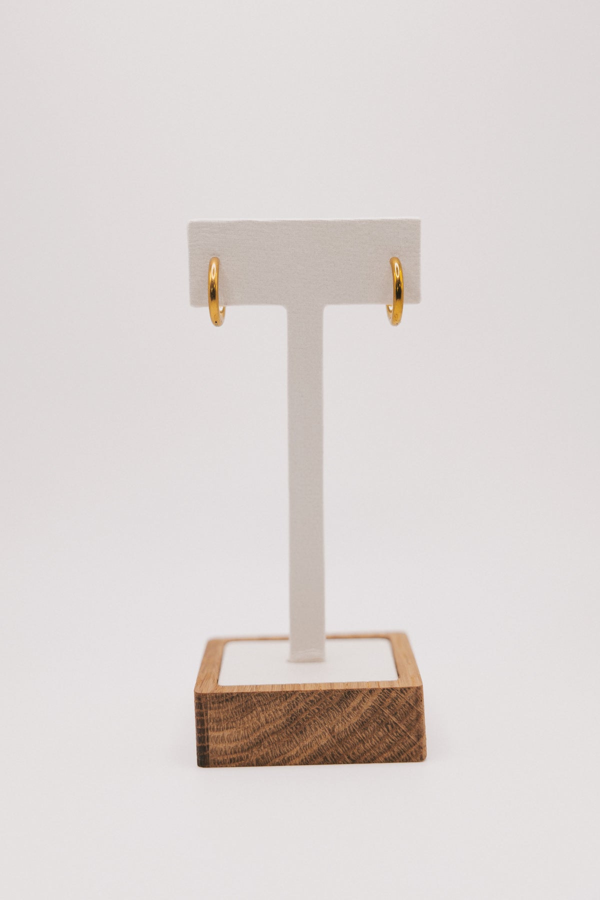 medium gold hoops